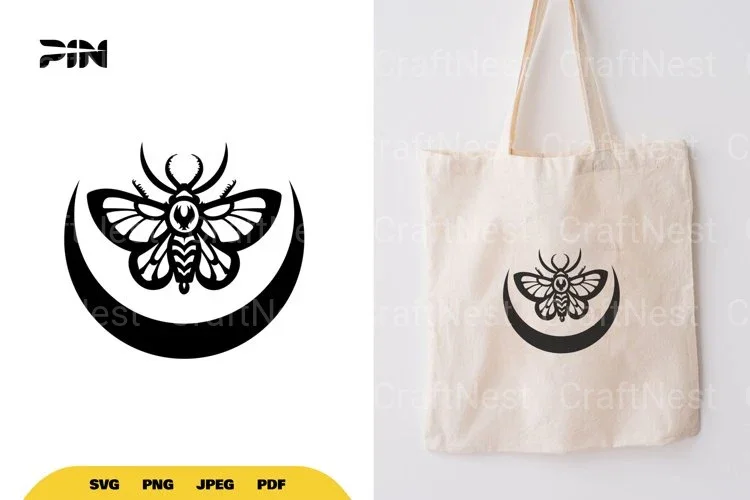 Mystical Moth SVG Bundle