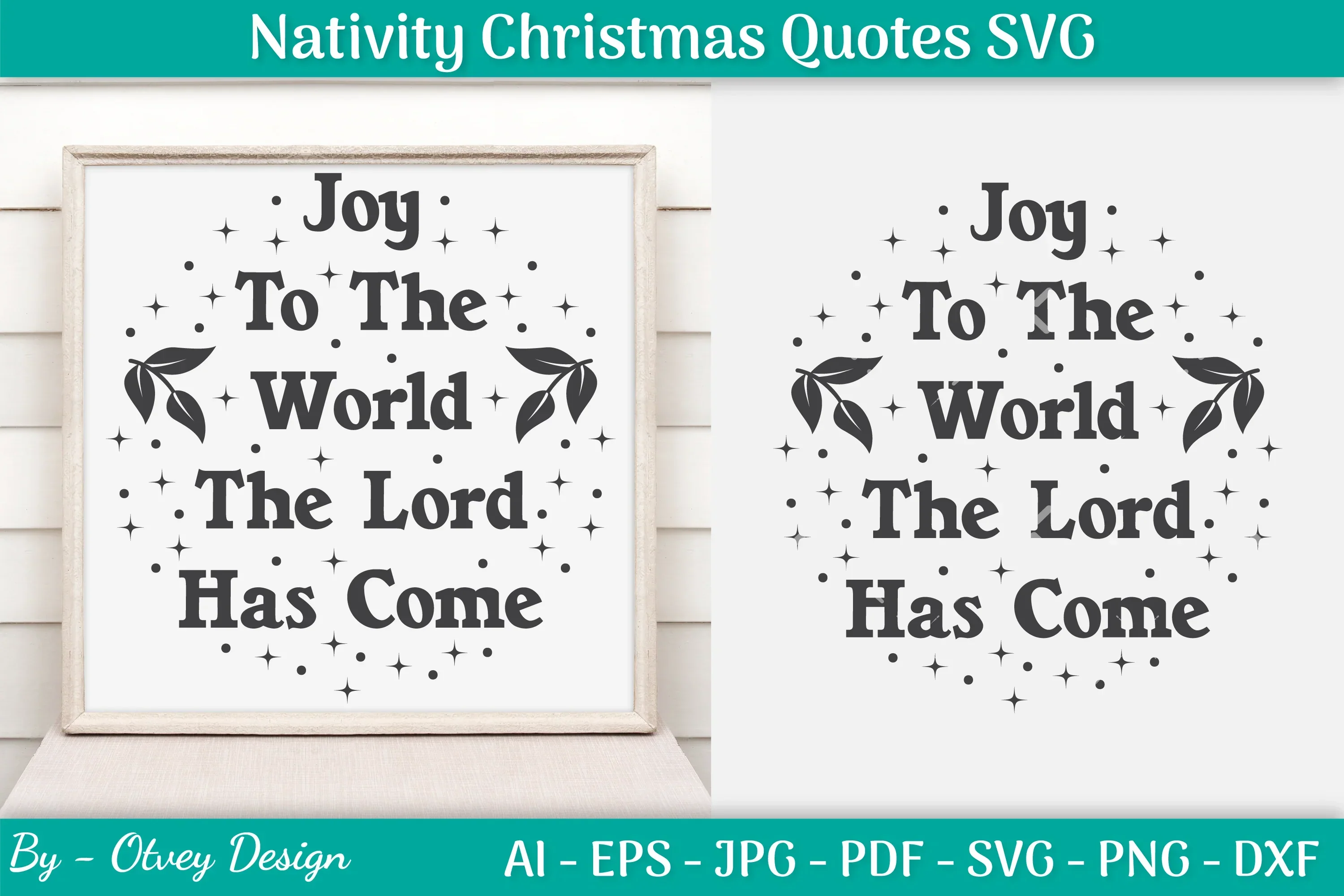 Nativity Christmas Quotes SVG Bundle