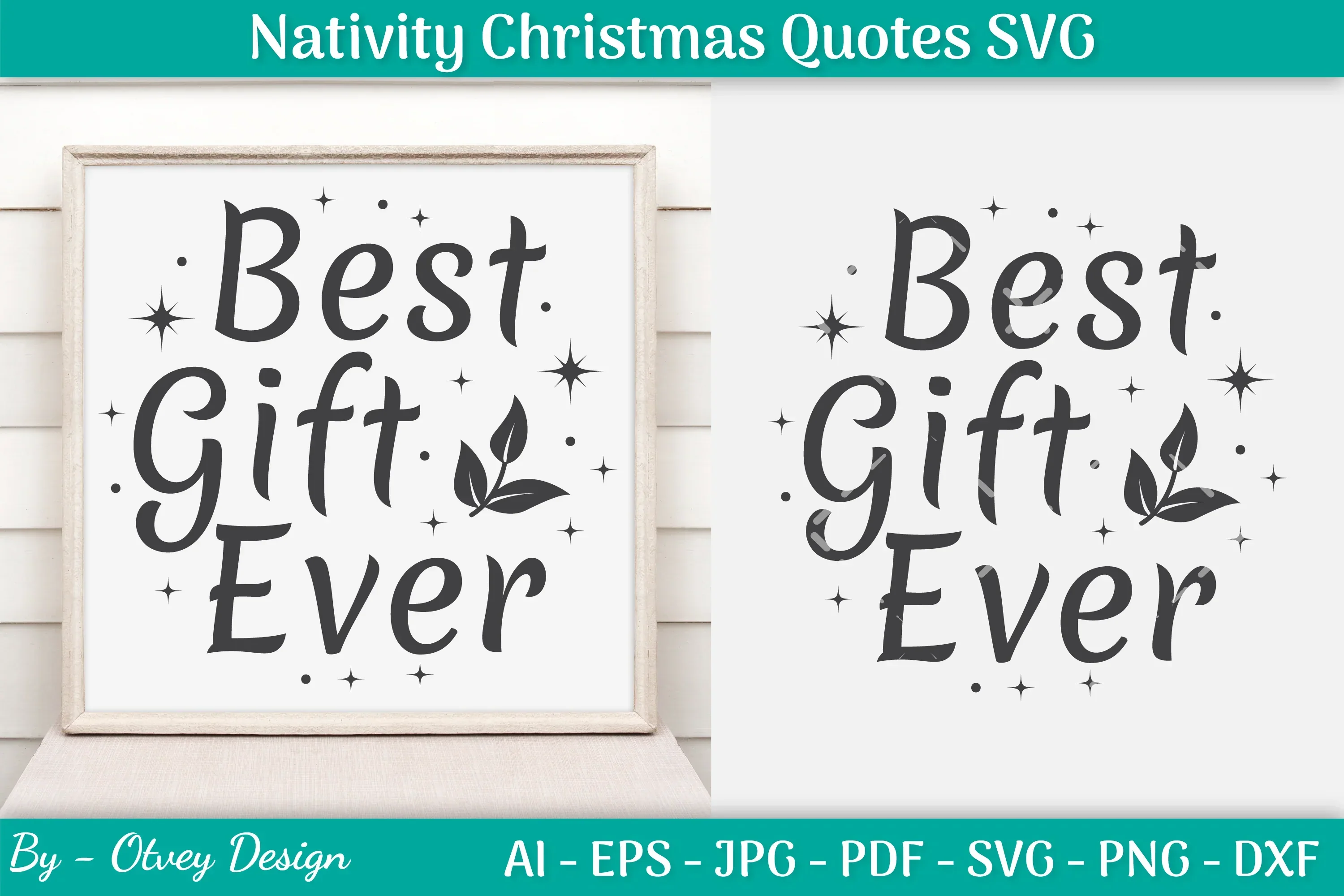 Nativity Christmas Quotes SVG Bundle