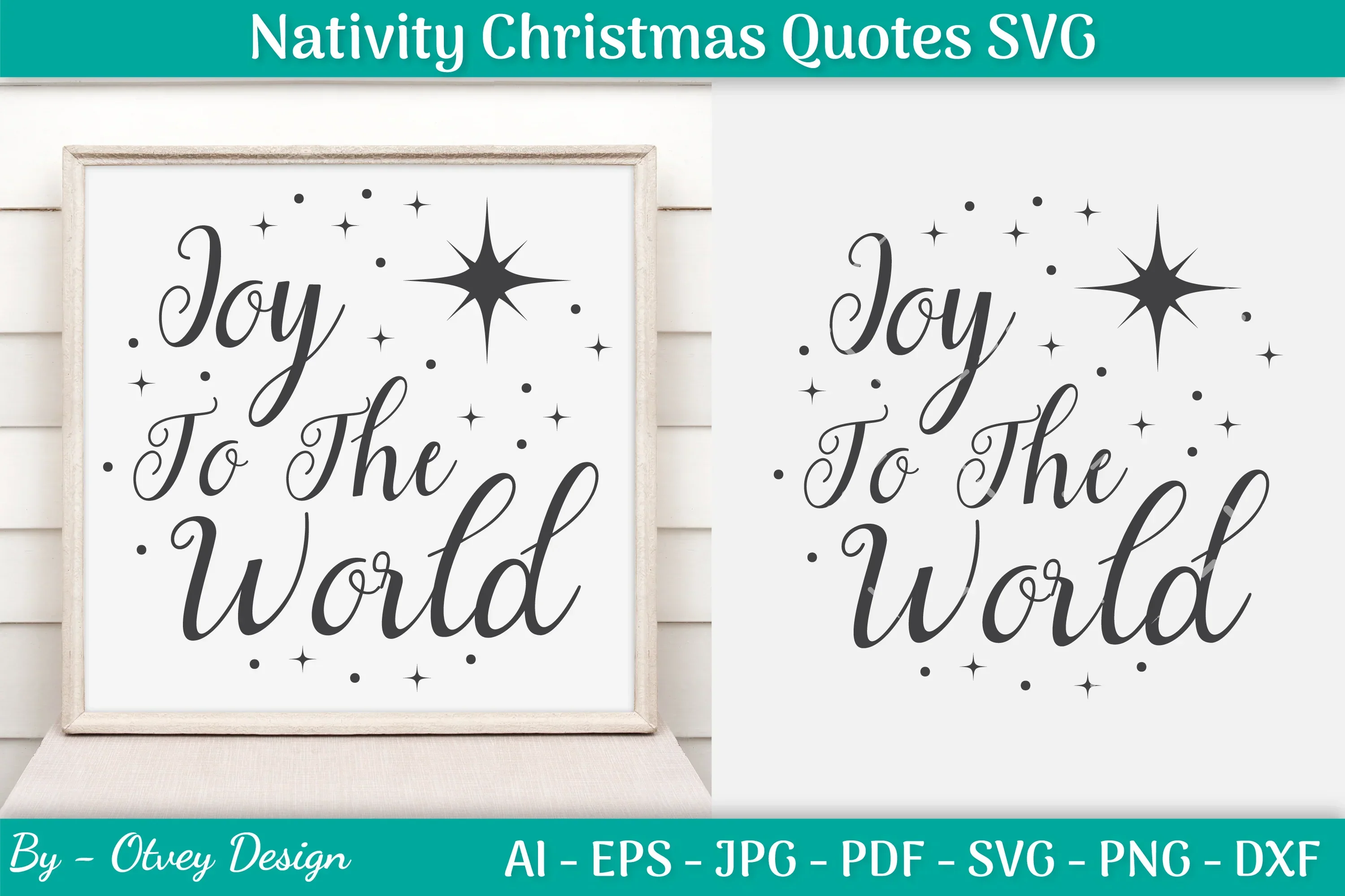 Nativity Christmas Quotes SVG Bundle