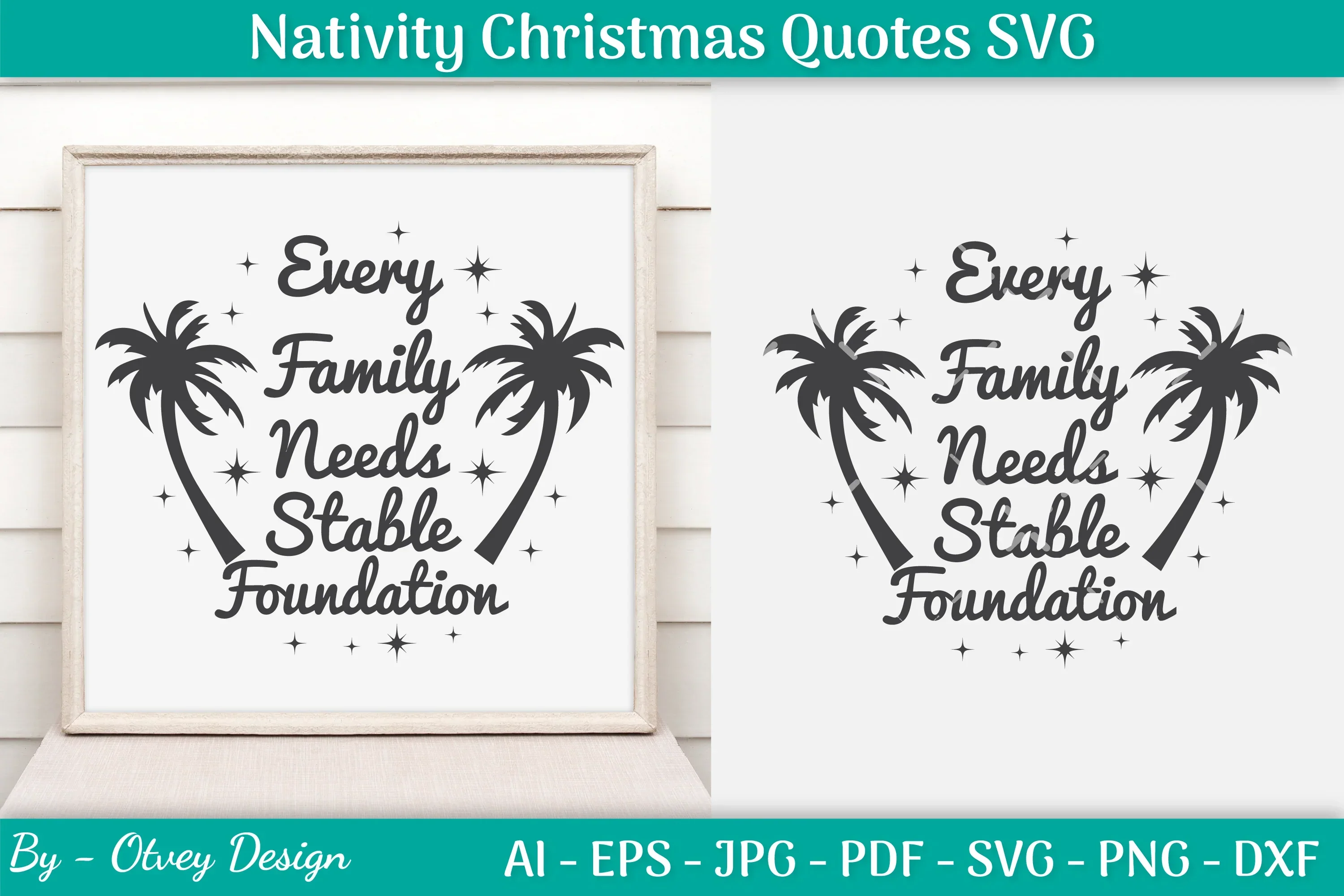 Nativity Christmas Quotes SVG Bundle