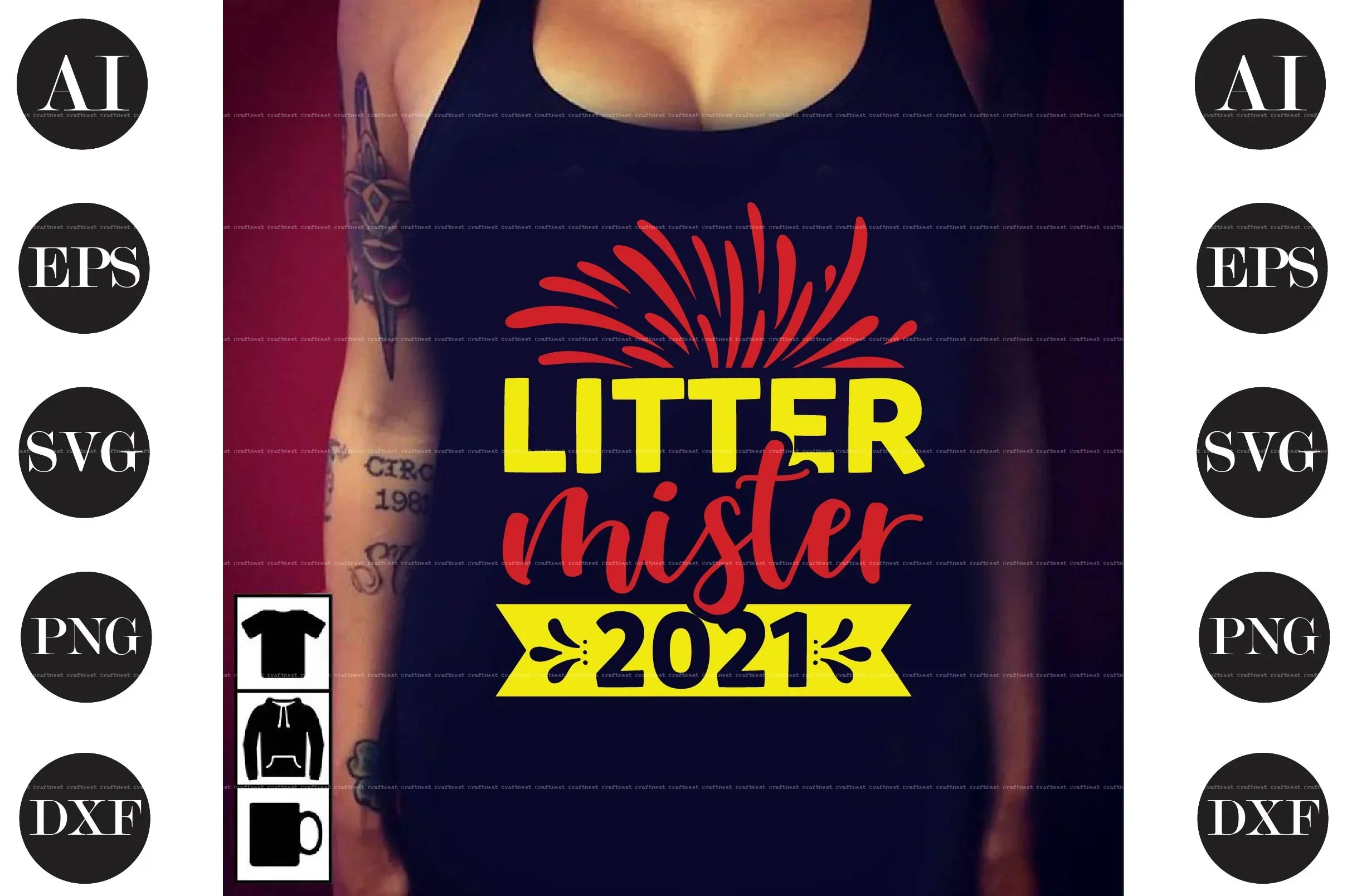 New Year Design SVG Bundle - Image 11