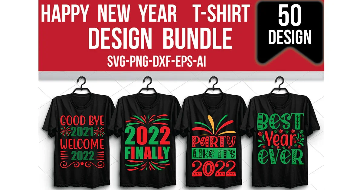 New Year SVG Bundle