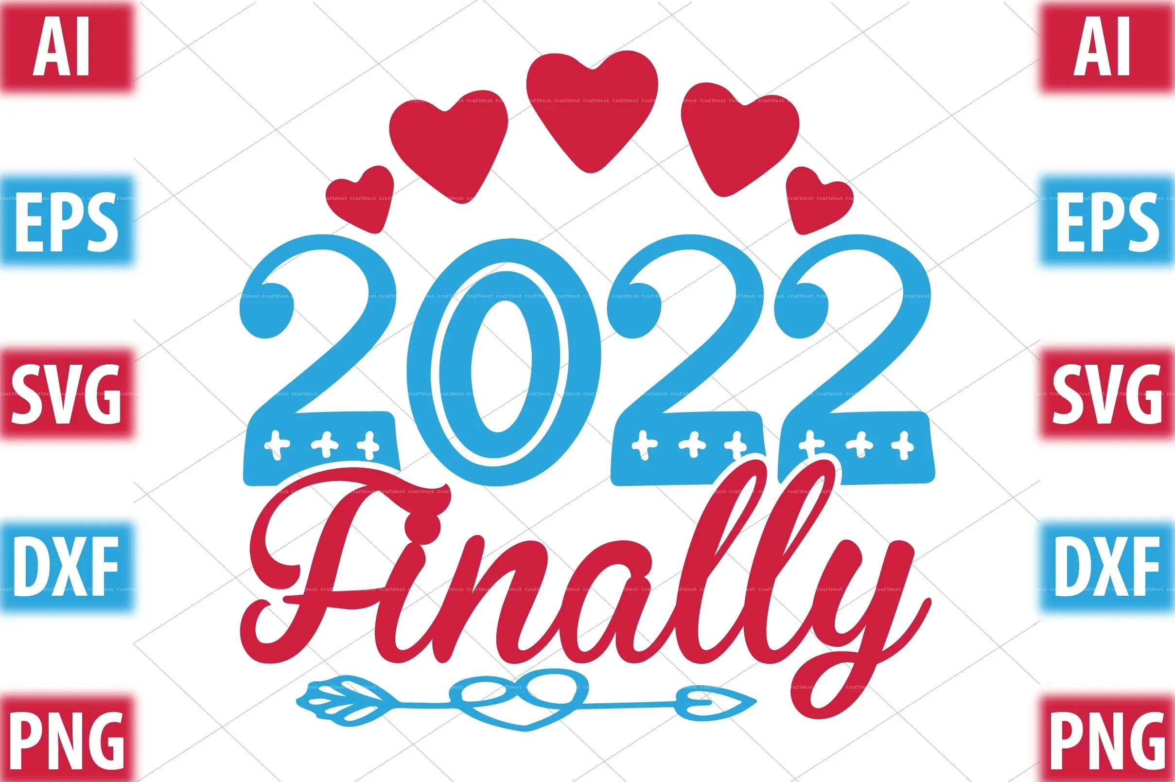 New Year SVG Bundle - Image 15