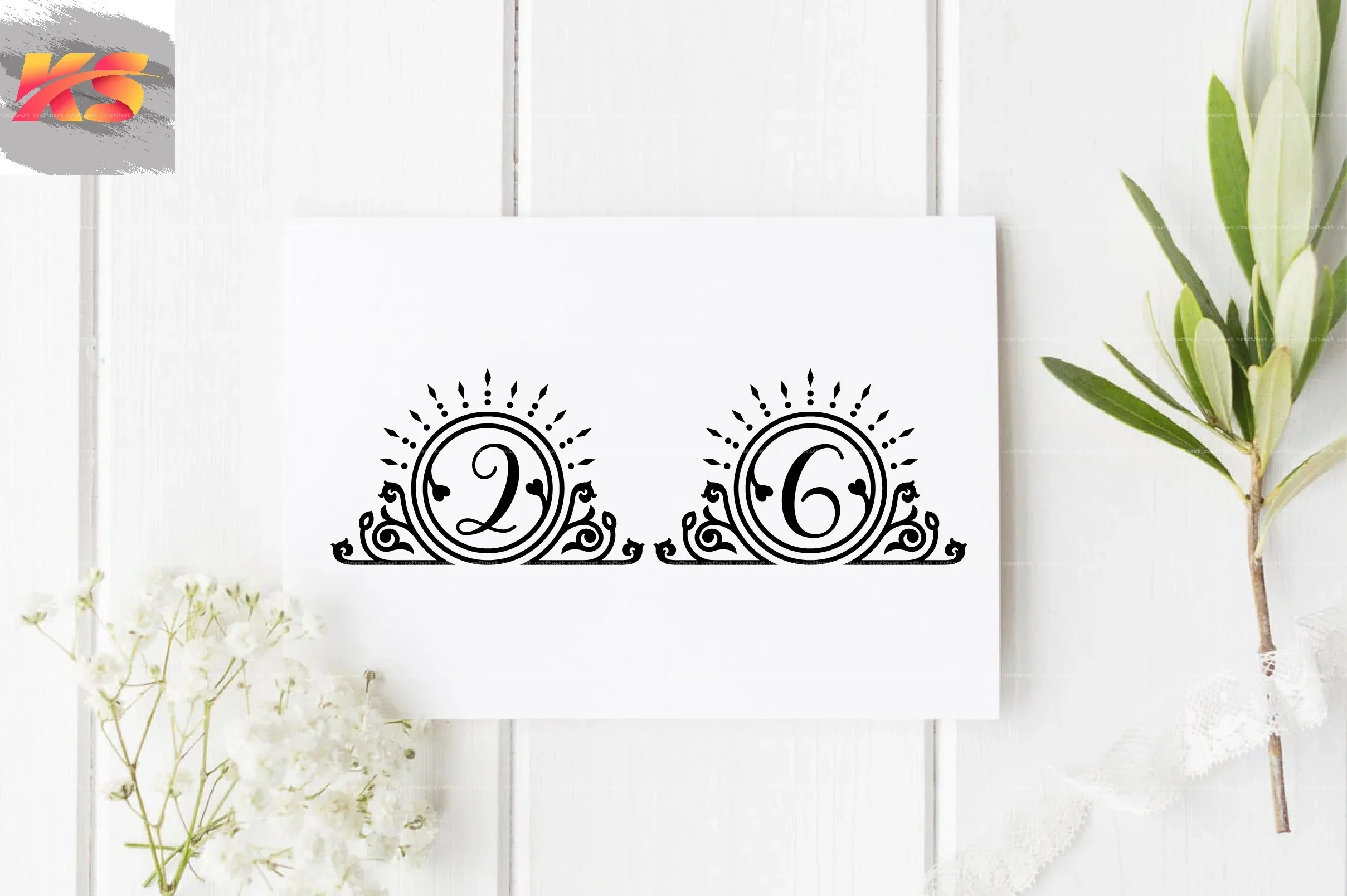 Number SVG Bundle - Image 11