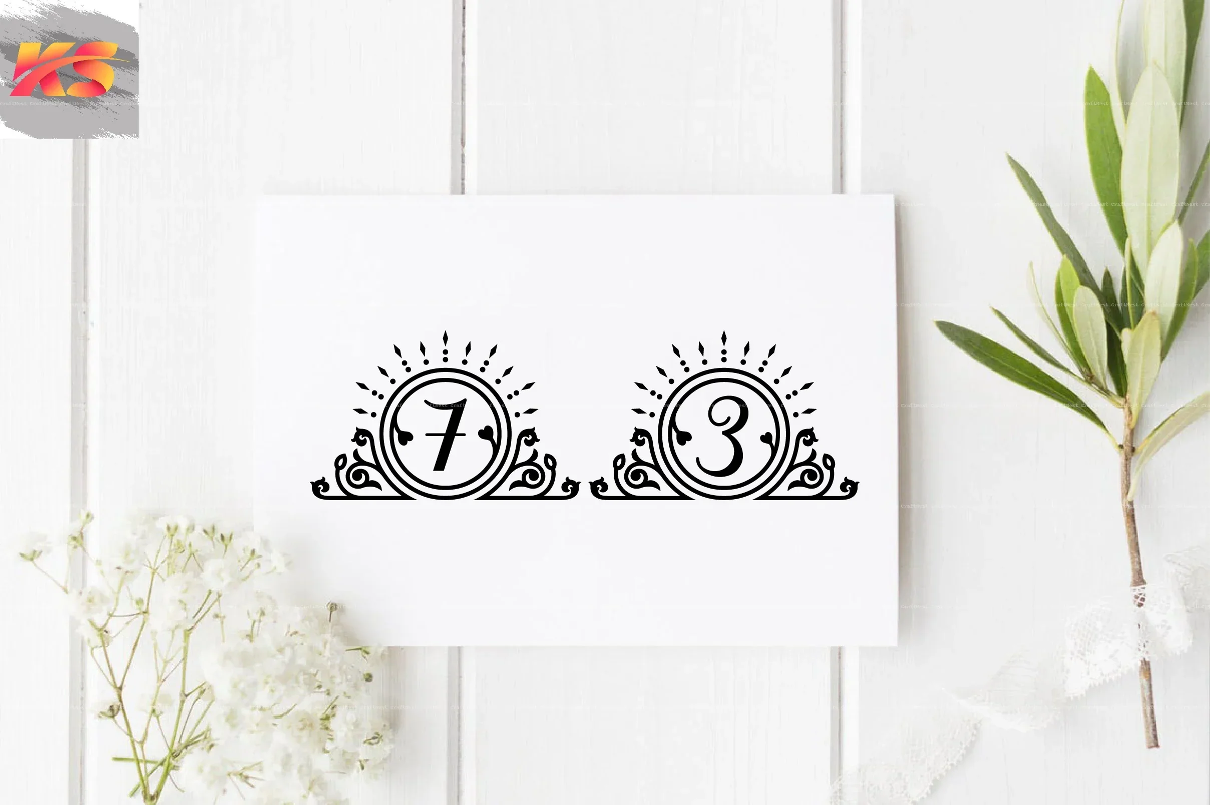 Number SVG Bundle - Image 10