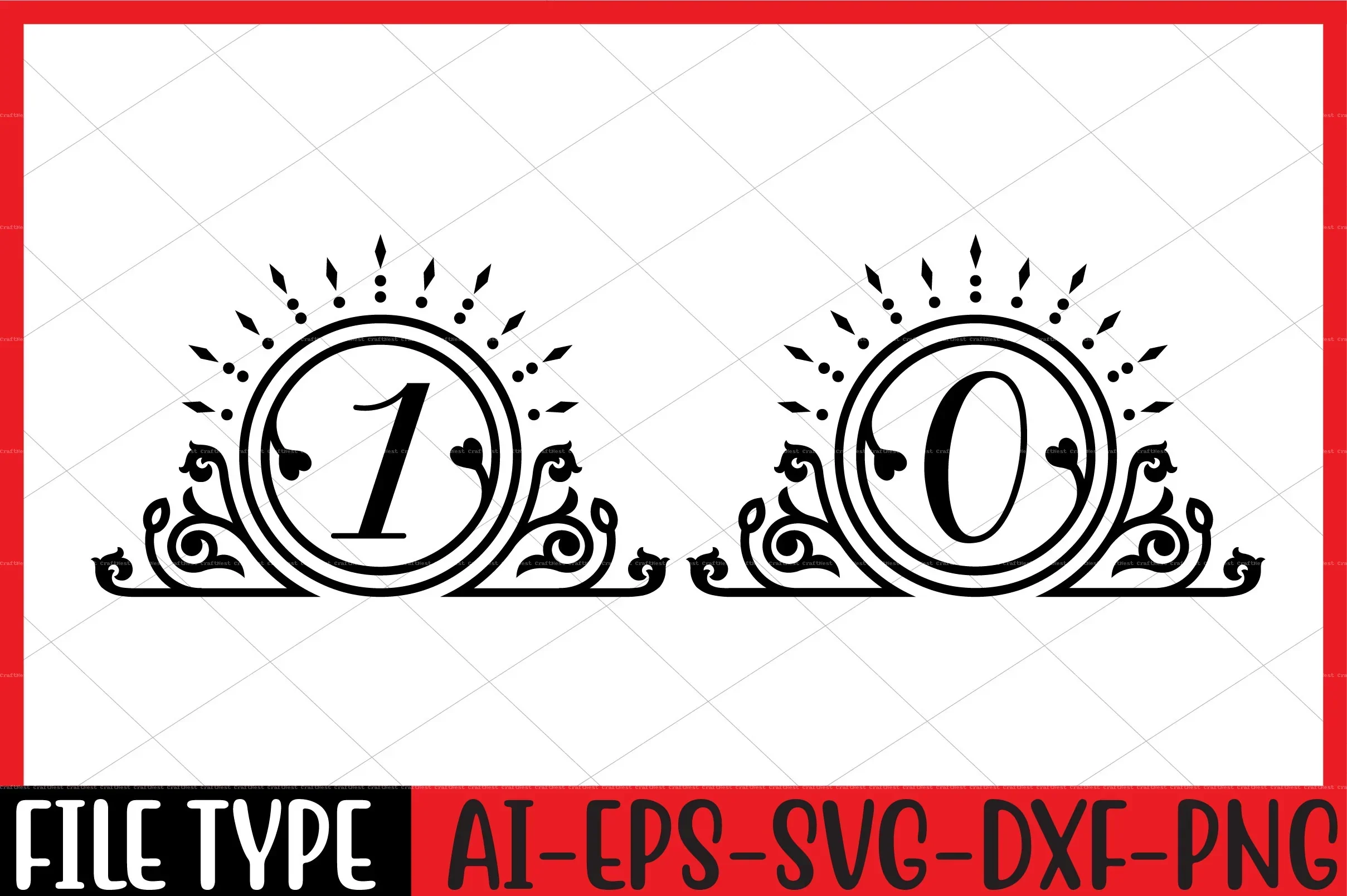 Number SVG Bundle - Image 3