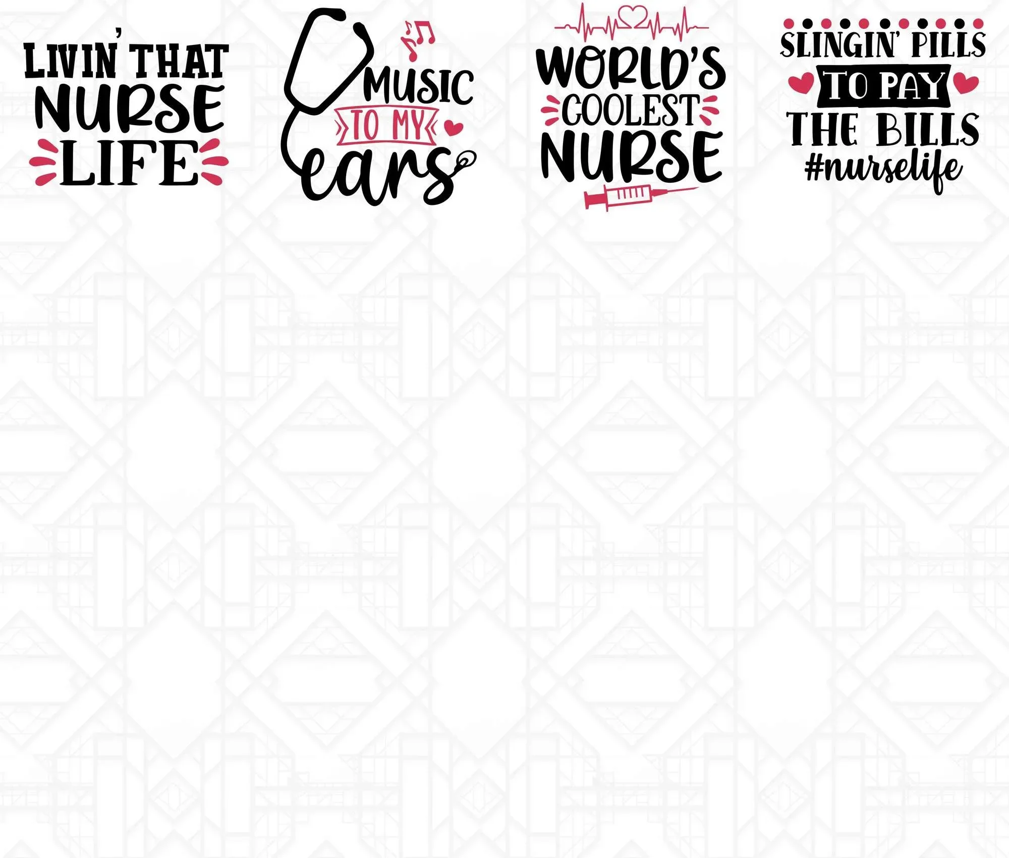 Nurse Quotes SVG - Image 3