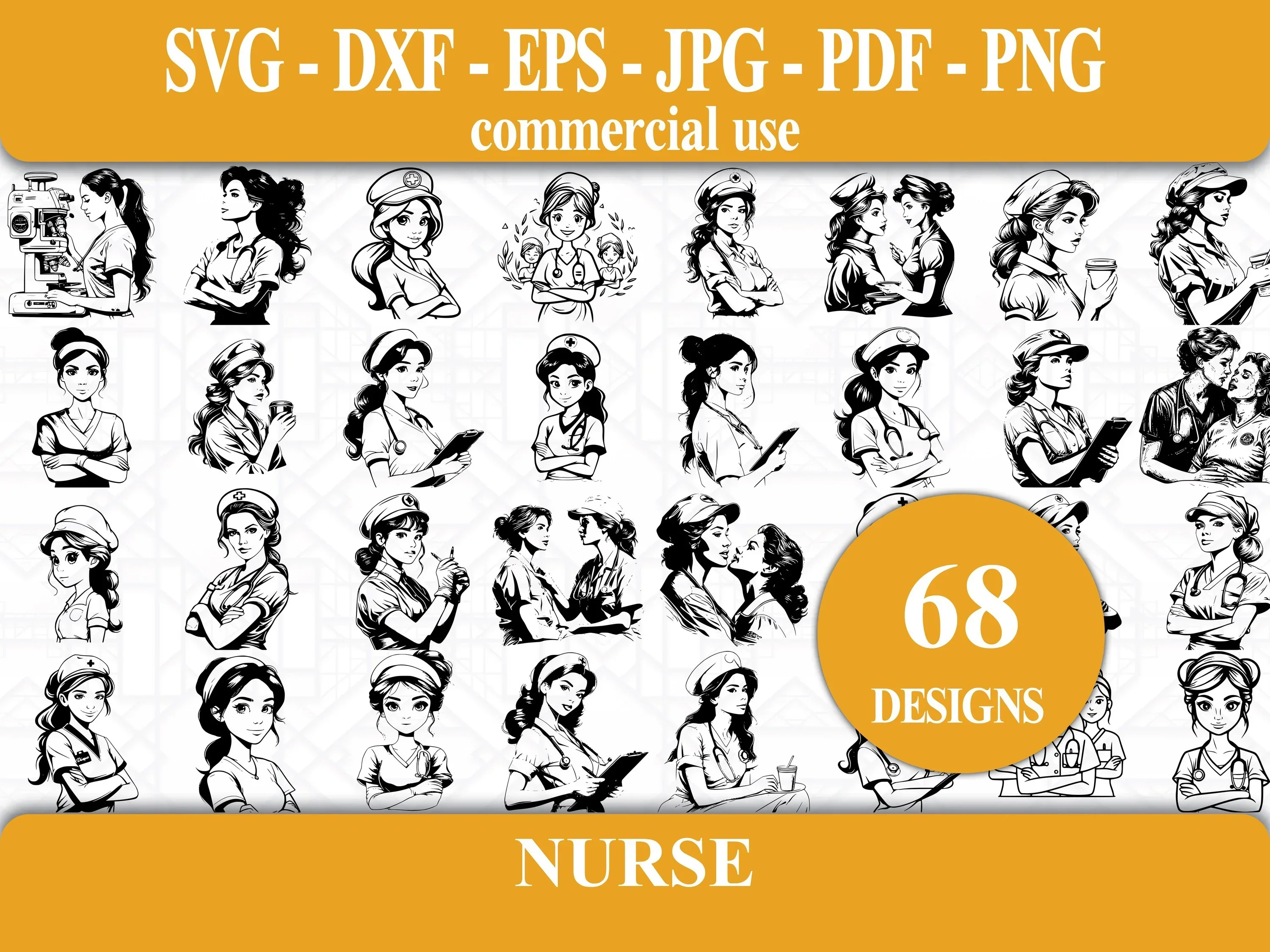 Nurse SVG Bundle