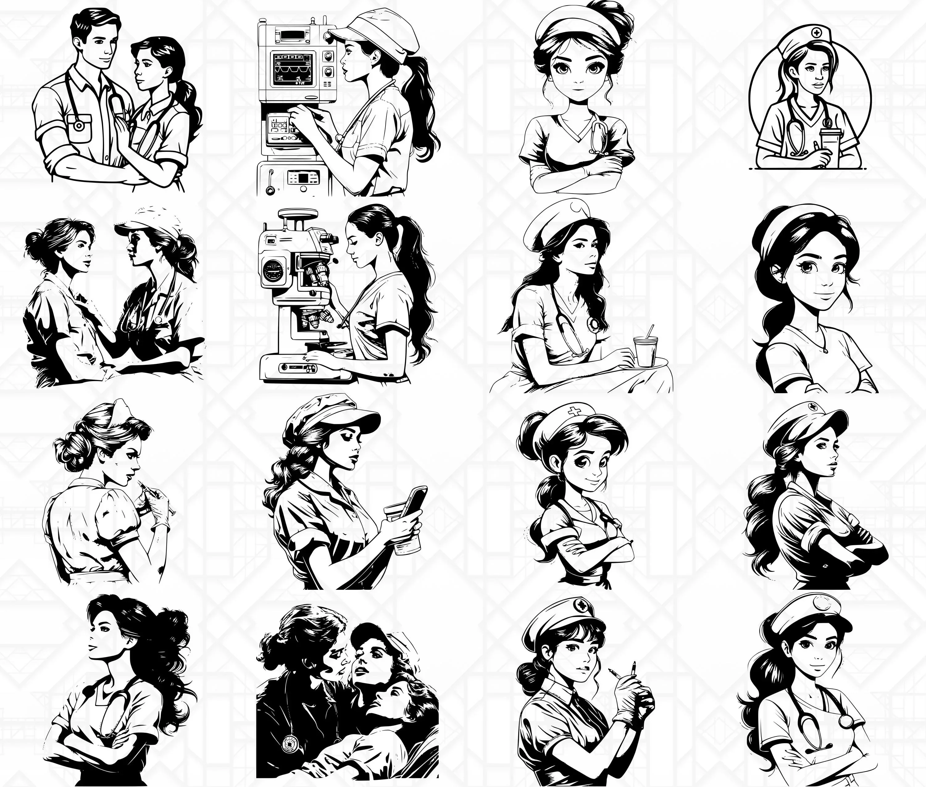 Nurse SVG Bundle - Image 4