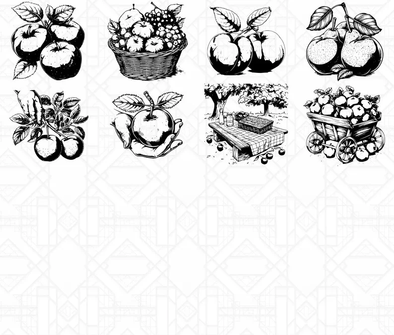 Orchard Fruits SVG Bundle - Image 5