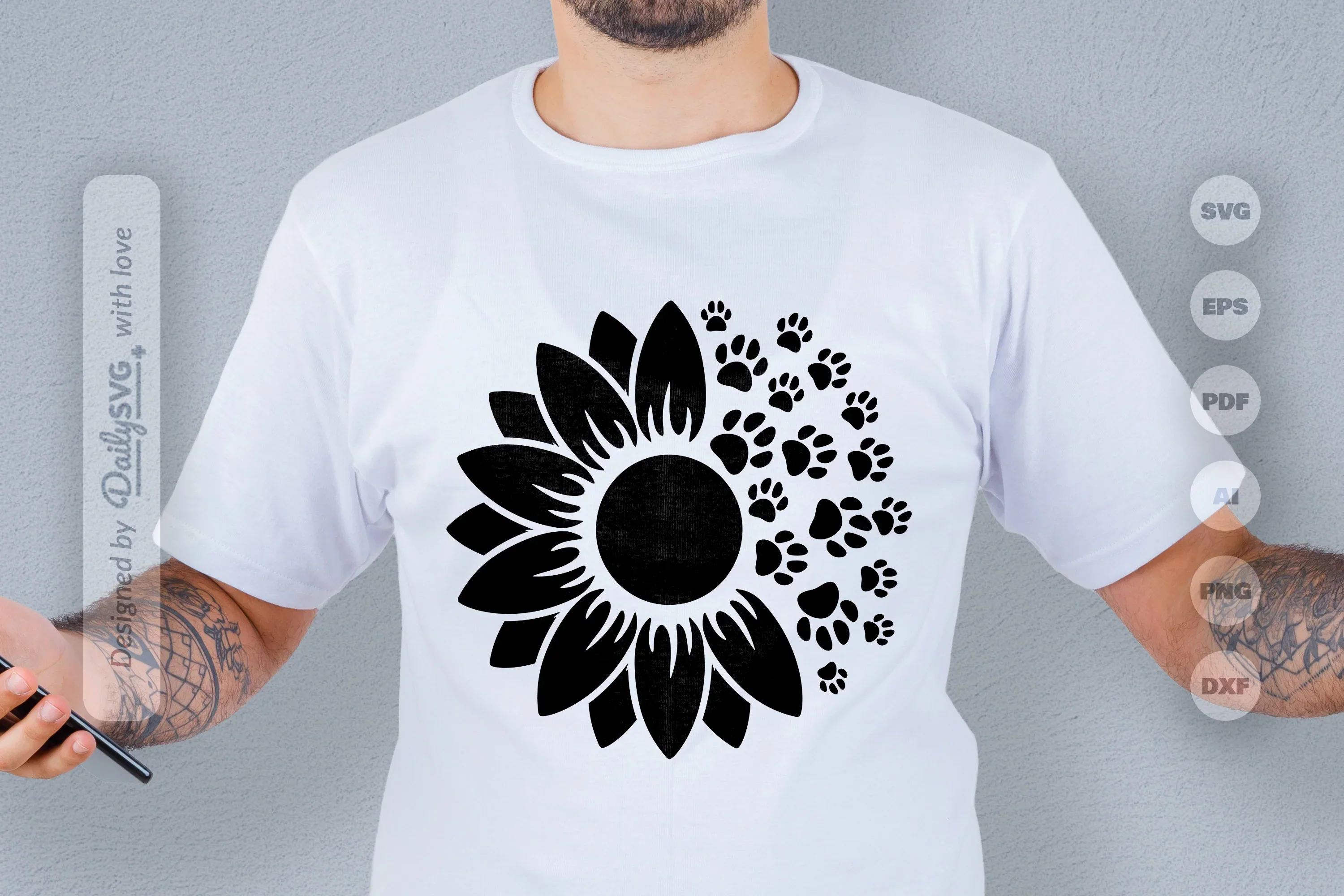 Paws SVG Bundle for Pets - Image 3
