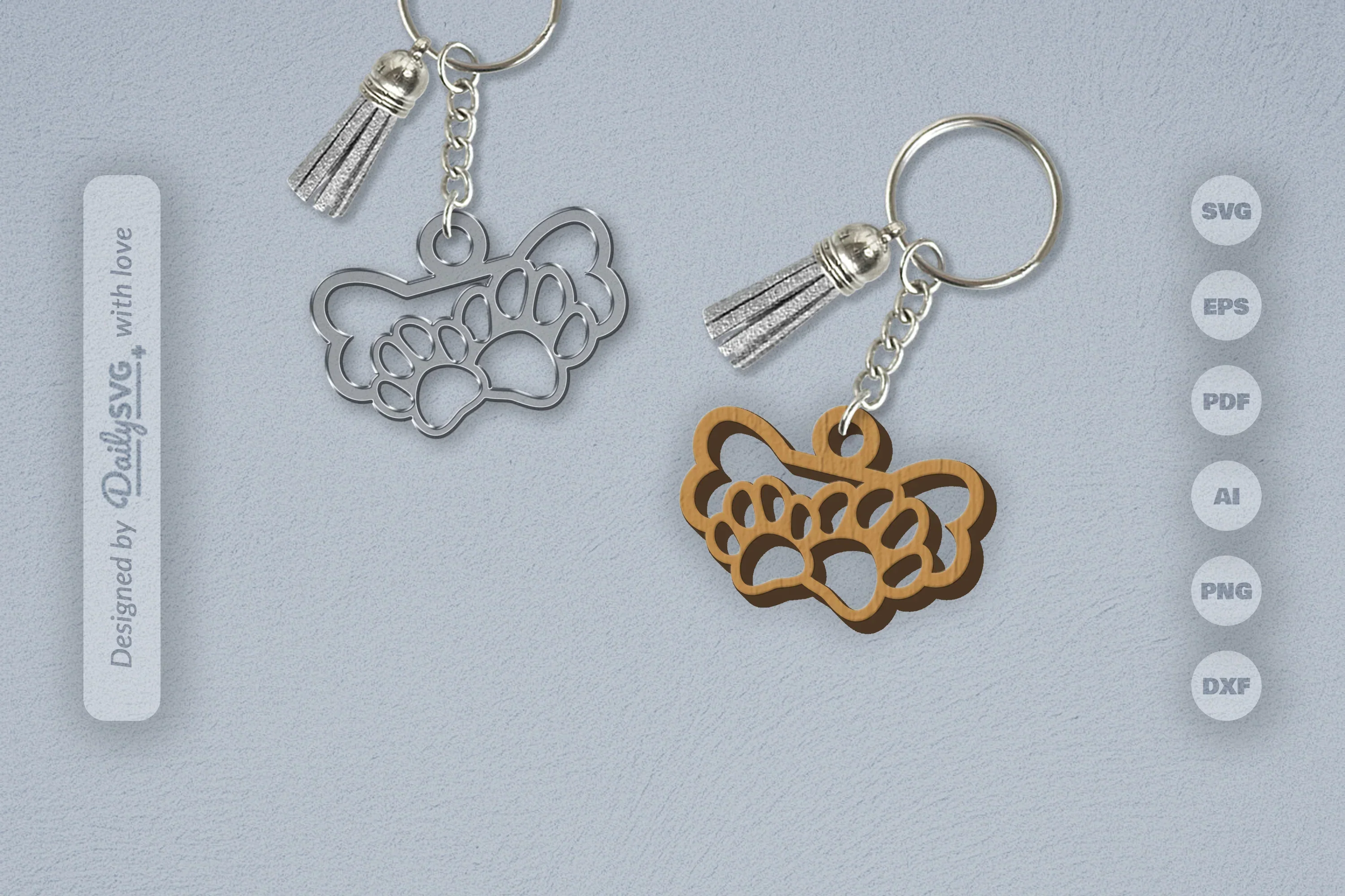 Pet Paw SVG Bundle