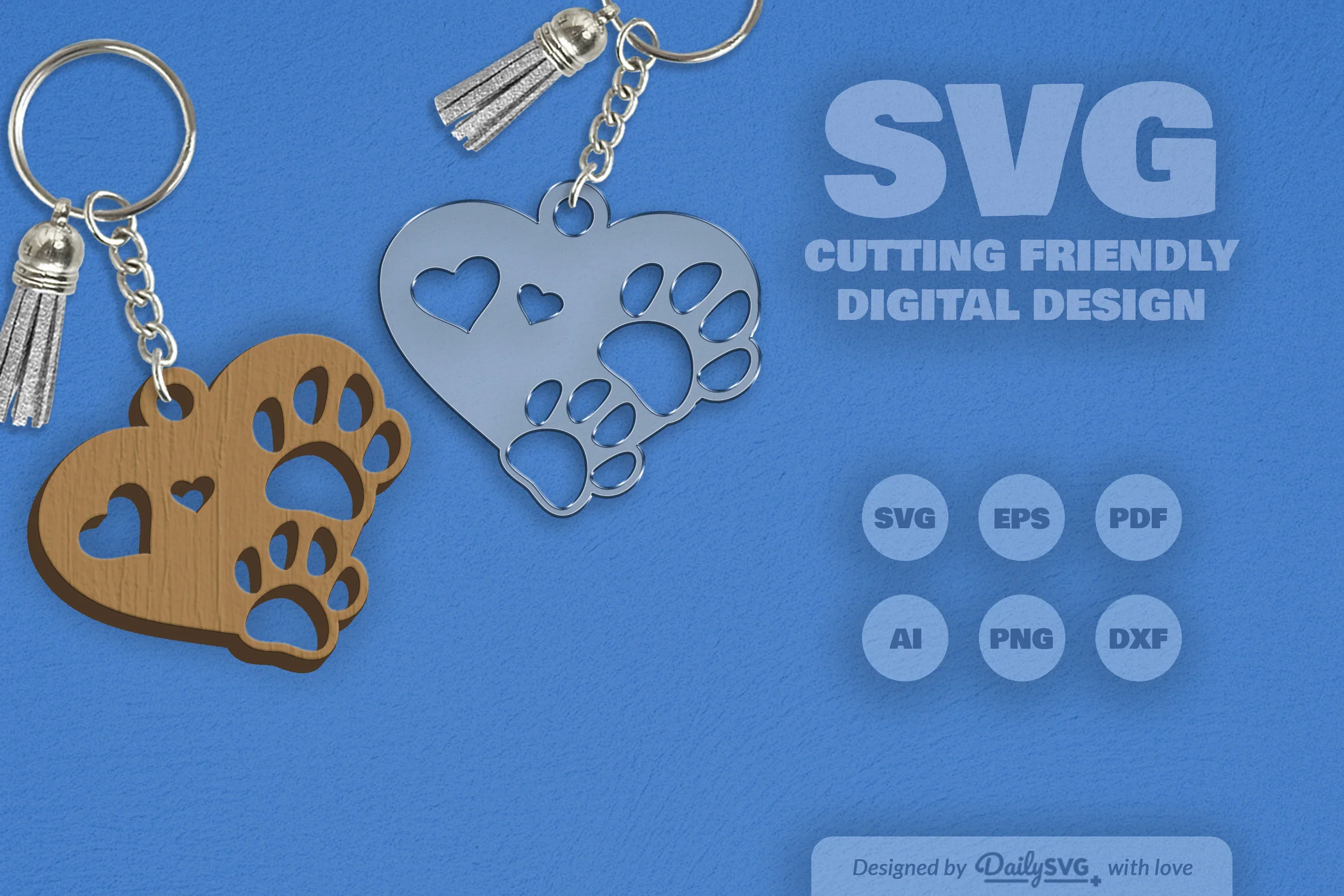 Pet Paw SVG Bundle - Image 2