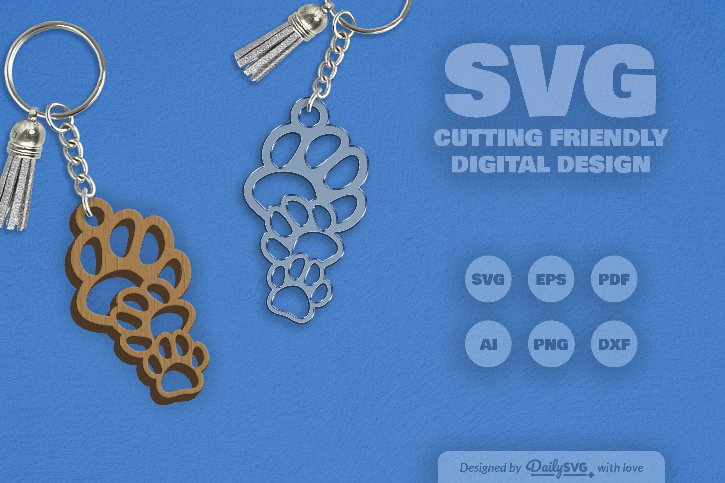 Pet Paw SVG Bundle - Image 2