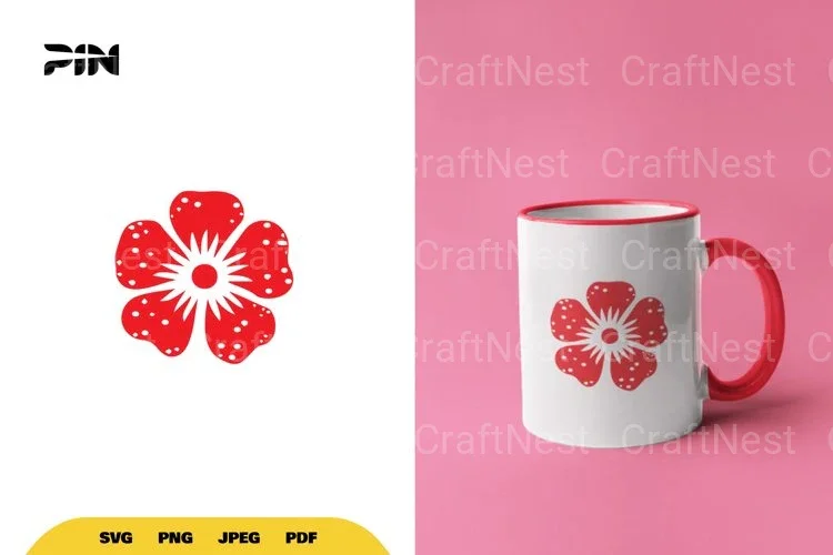 Petal Icon Flowers SVG Bundle