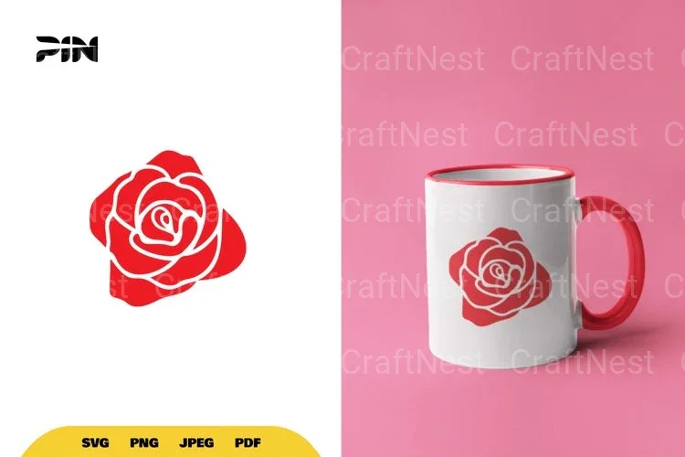 Petal Icon Flowers SVG Bundle