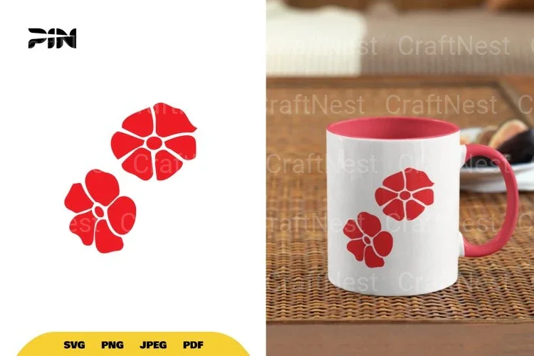 Petal Icon Flowers SVG Bundle