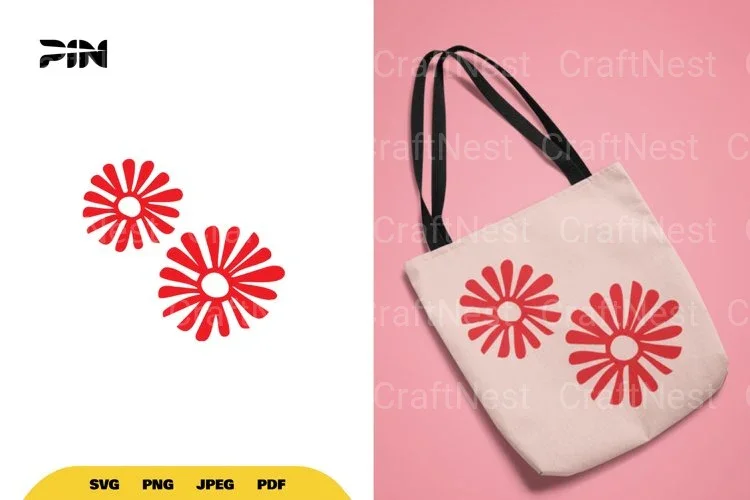 Petal Icon Flowers SVG Bundle