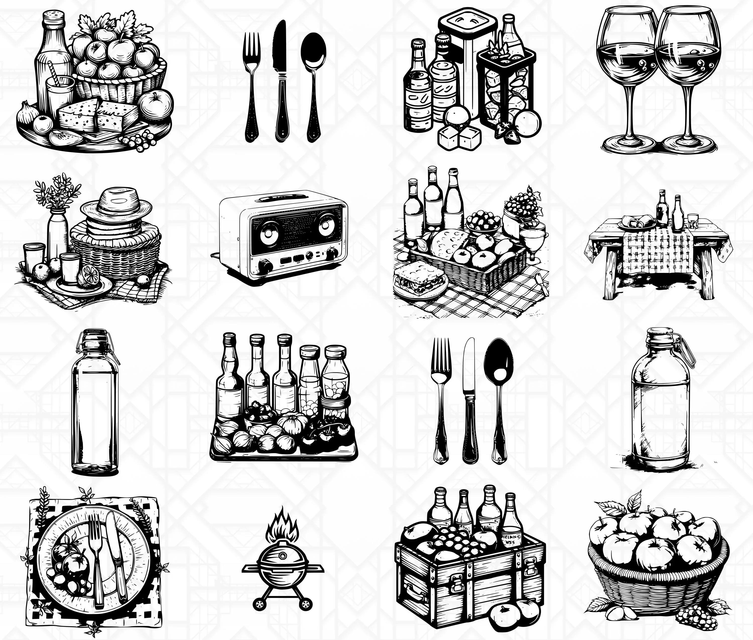 Picnicking SVG Bundle - Image 4