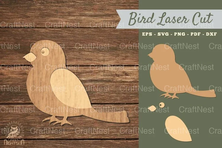 Pigeon Bird Laser Cut Decoration Clipart Bundle