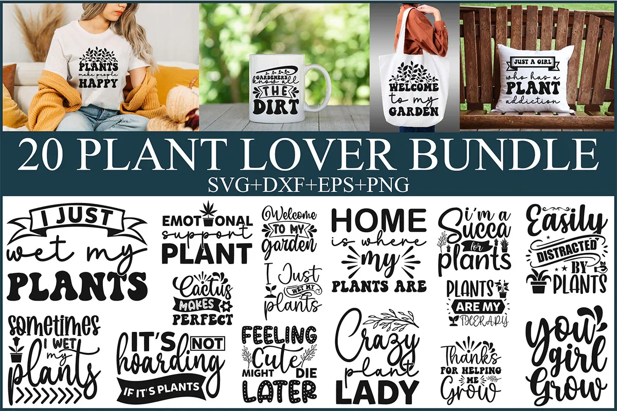 Plant Lover SVG Bundle