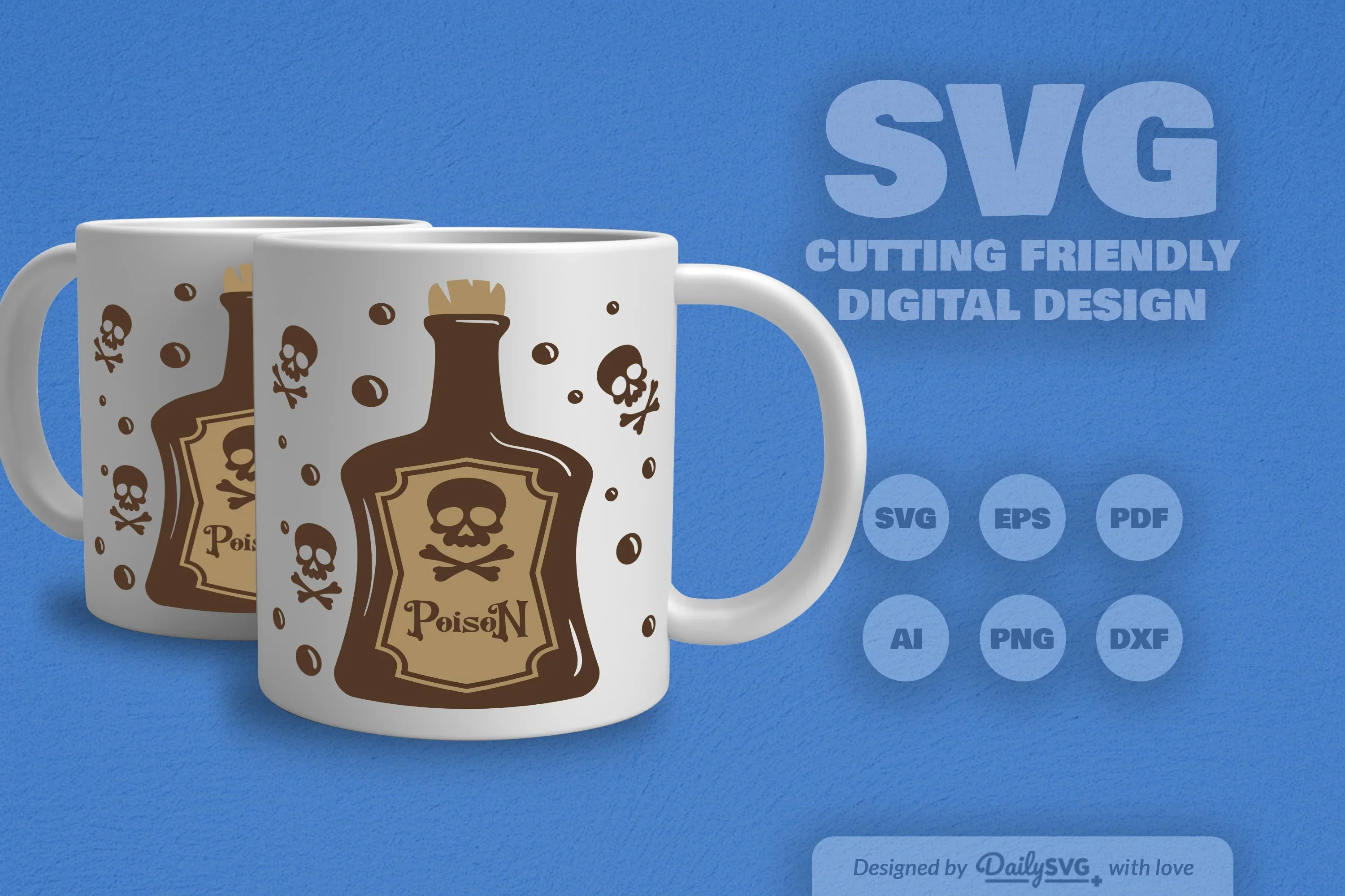 Poison Bottle Halloween SVG Bundle - Image 5