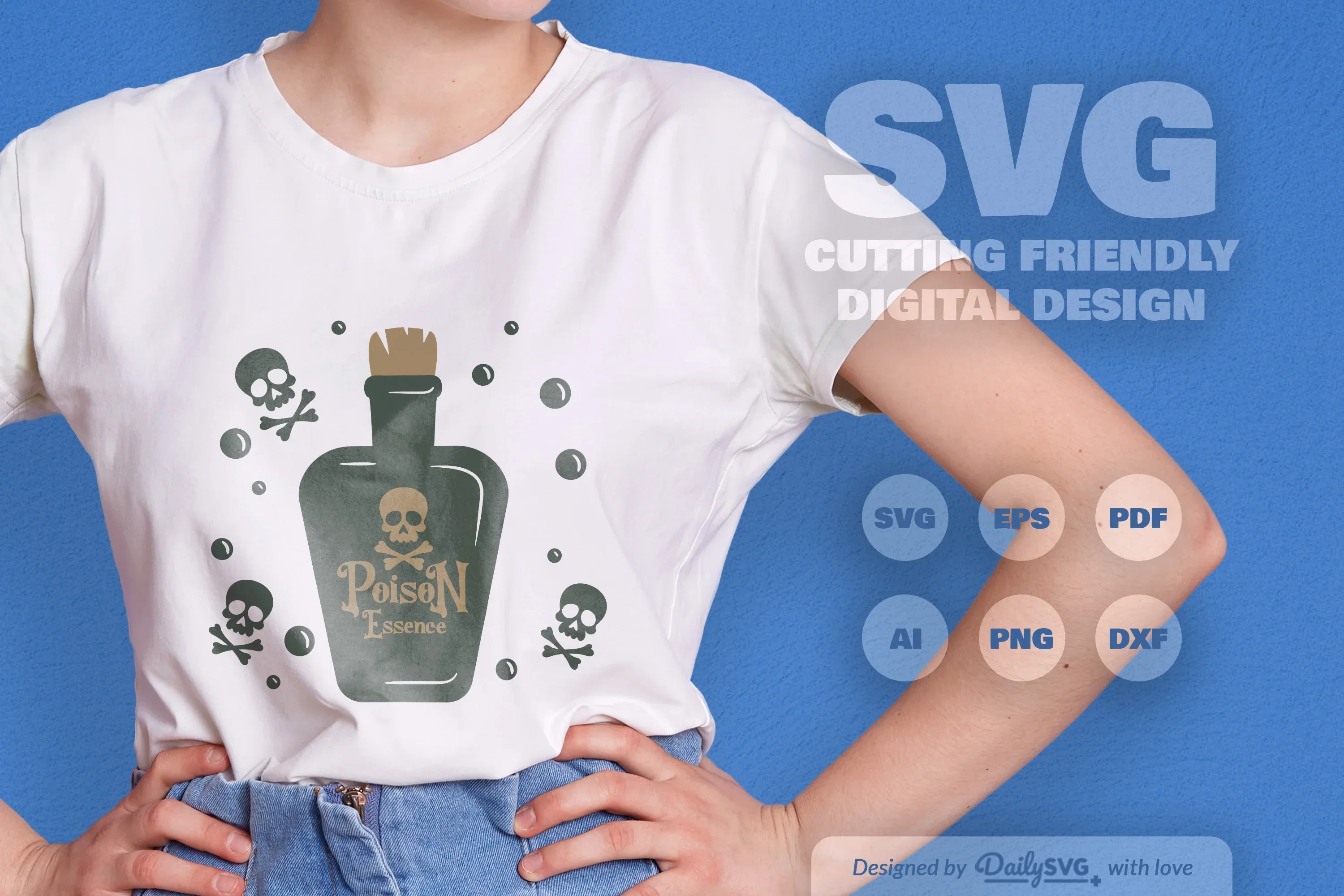 Poison Bottle Halloween SVG Bundle - Image 2