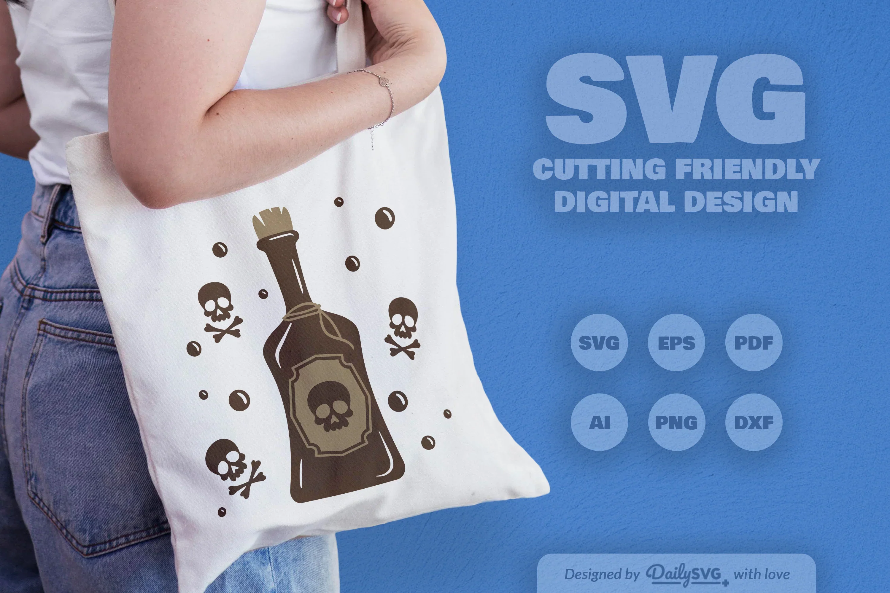 Poison Bottle Halloween SVG Bundle - Image 4