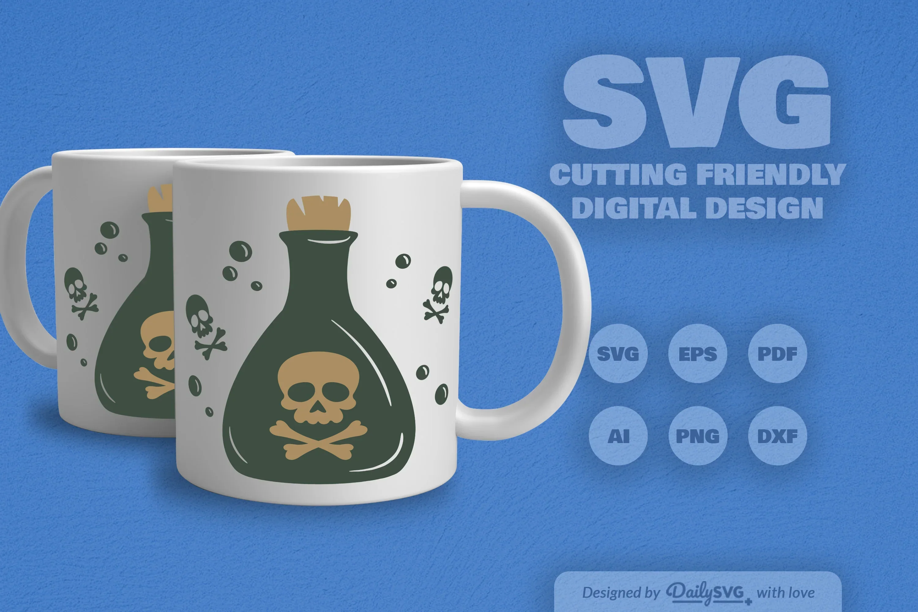 Poison Bottle Halloween SVG Bundle - Image 5