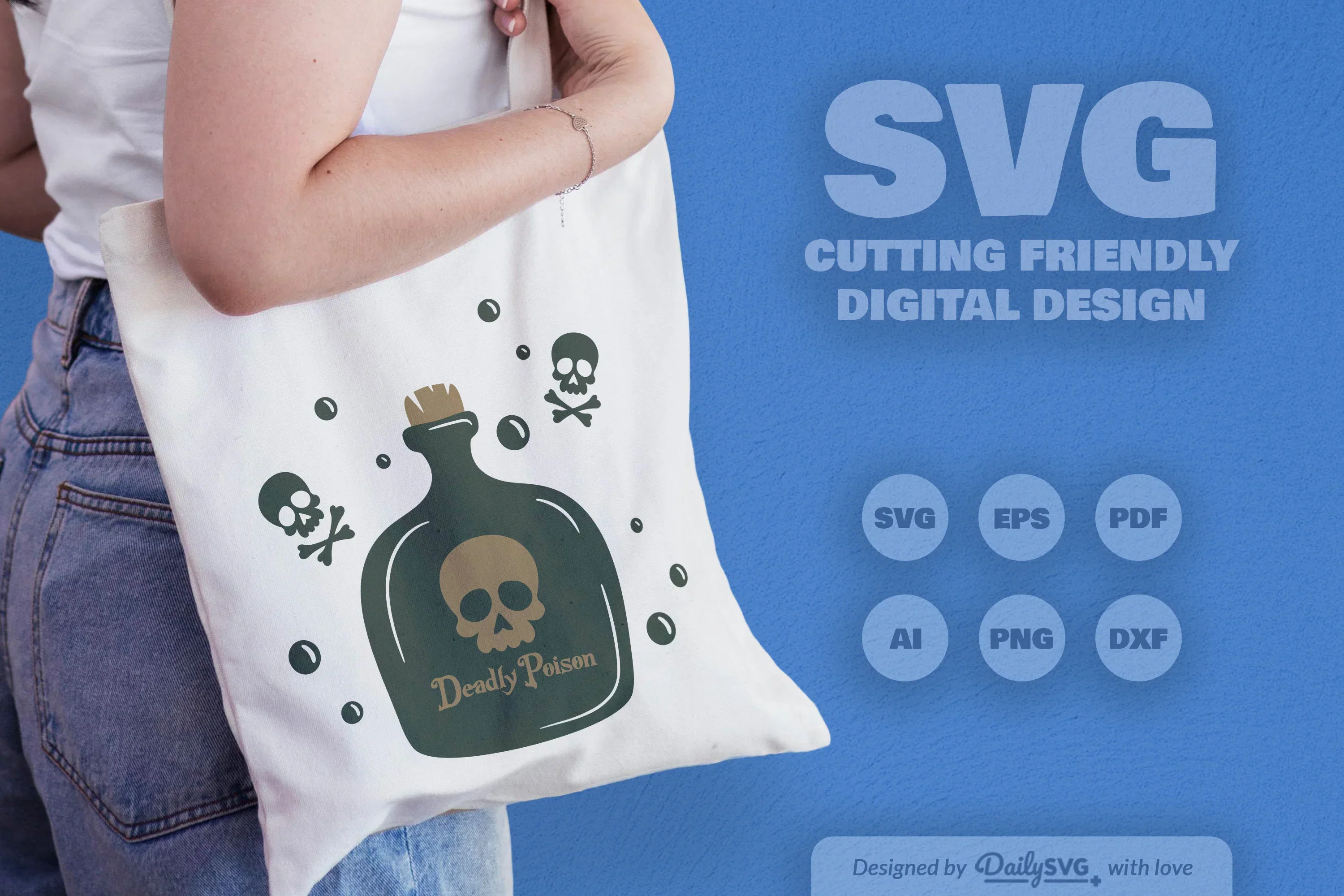 Poison Bottle Halloween SVG Bundle - Image 4