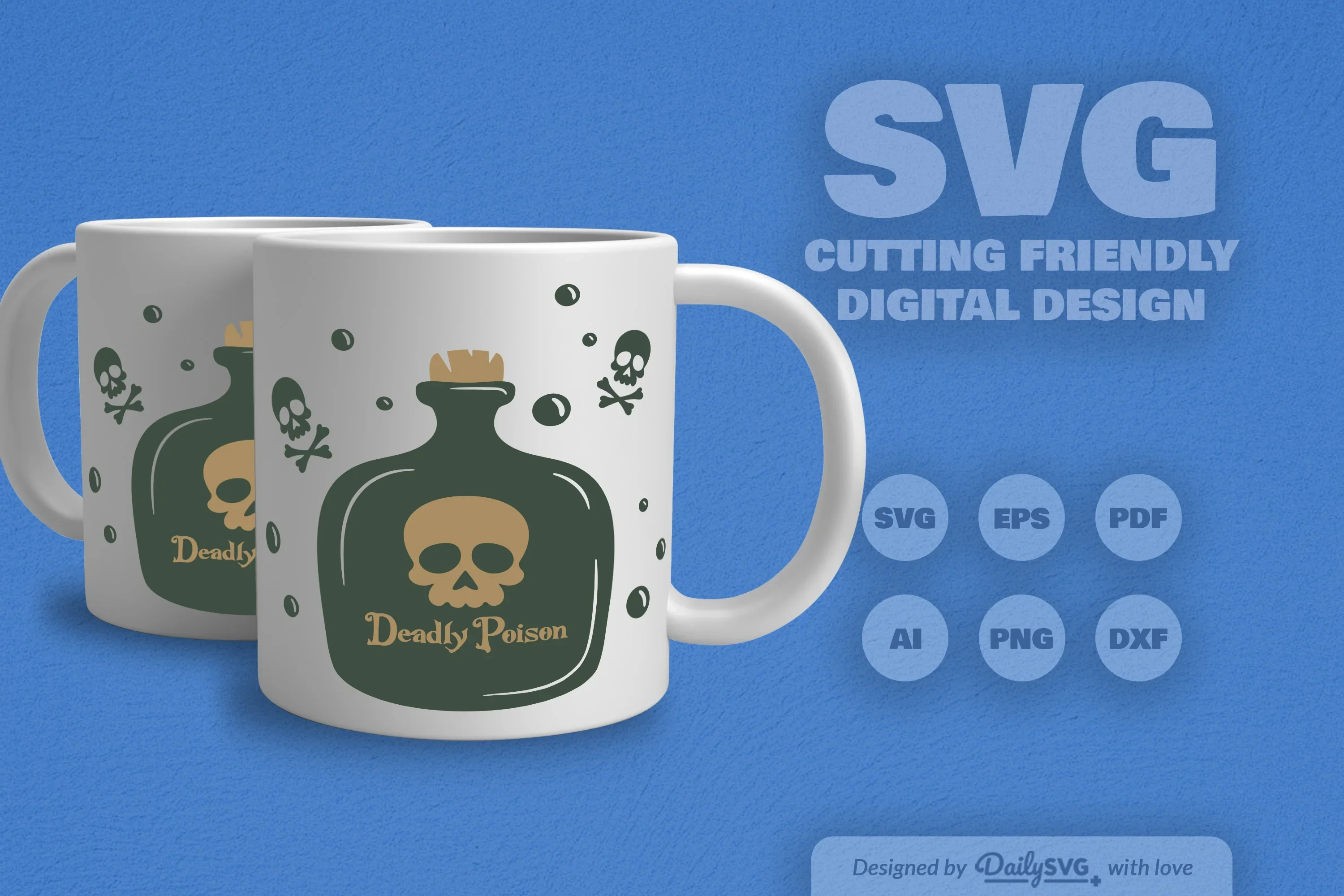 Poison Bottle Halloween SVG Bundle - Image 5