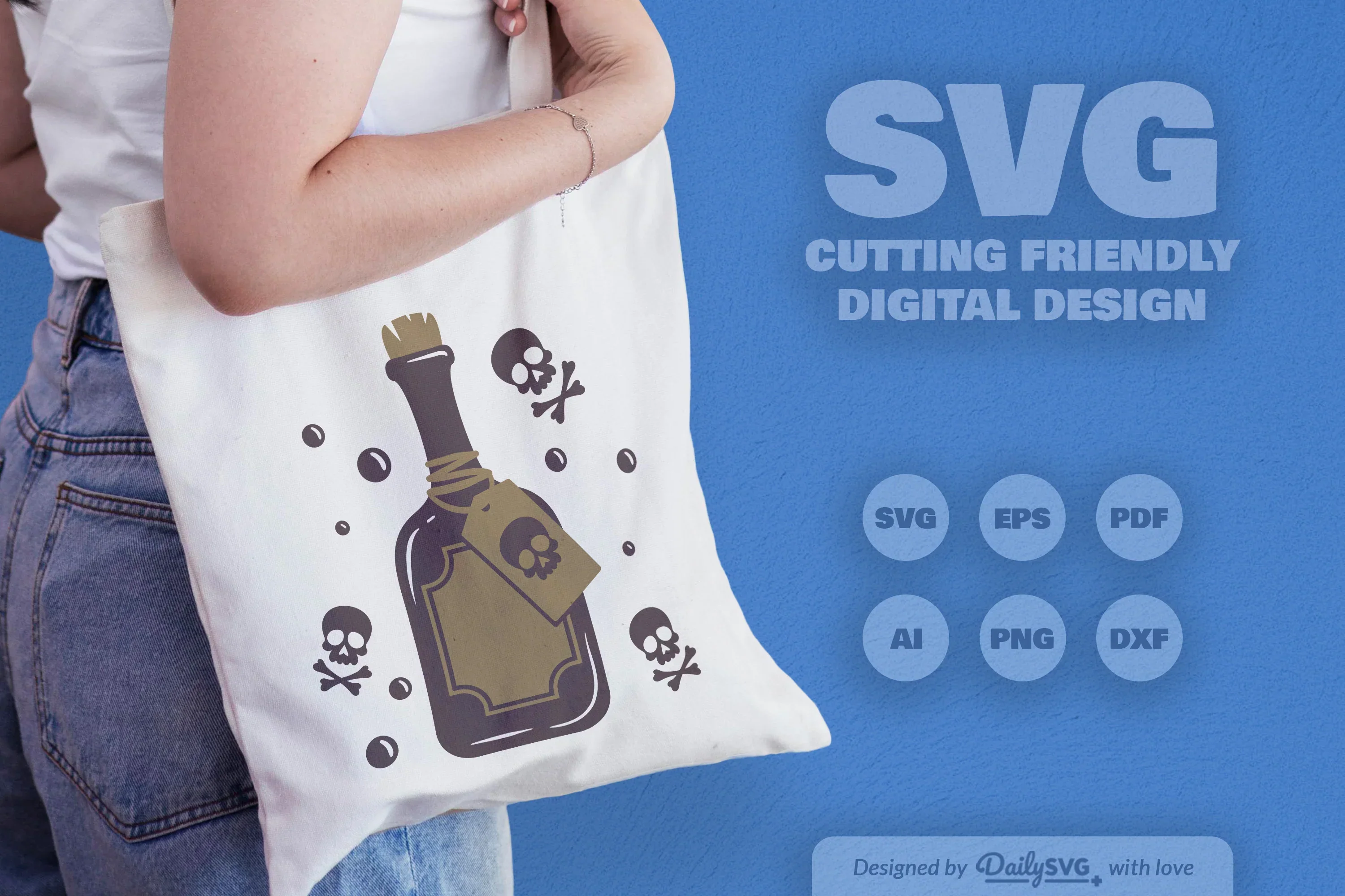 Poison Bottle Halloween SVG Bundle - Image 4
