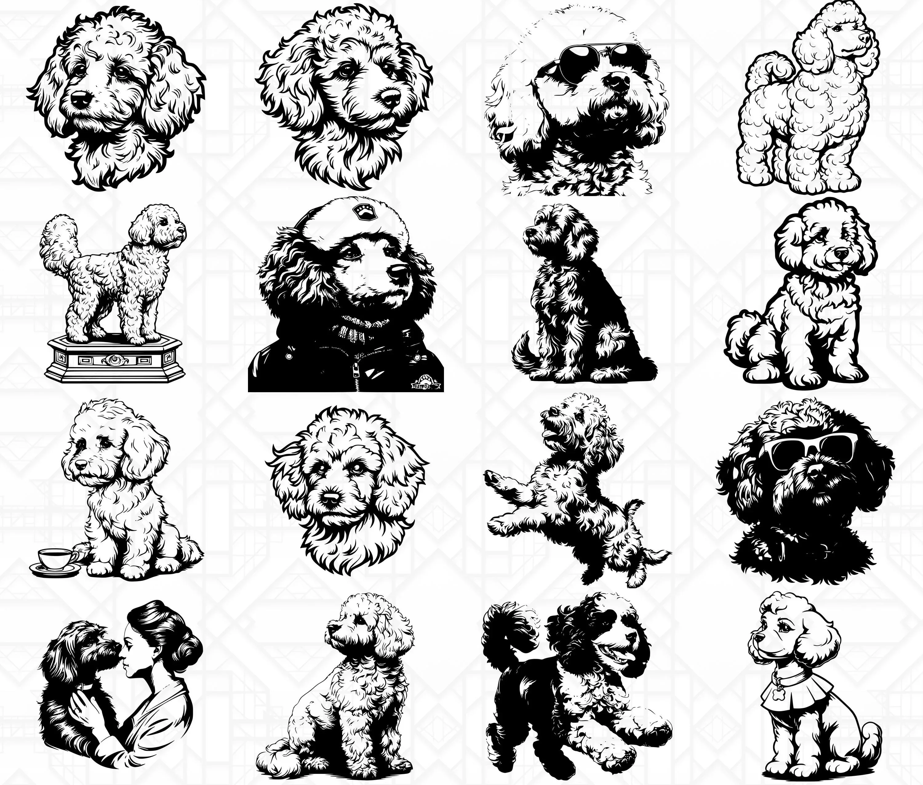 Poodle Dog SVG Bundle - Image 2