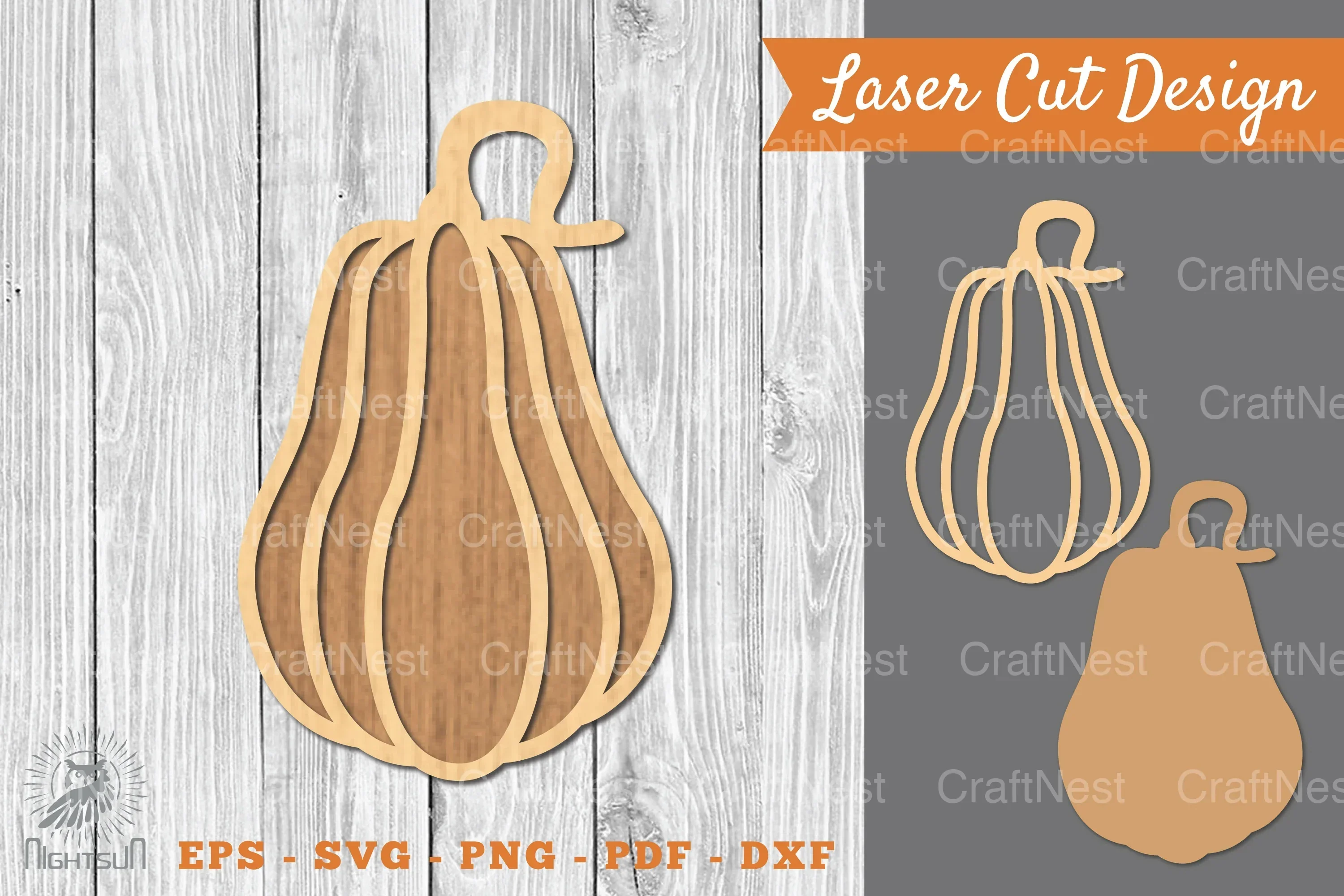 Pumpkin Laser Cut Decoration SVG Bundle
