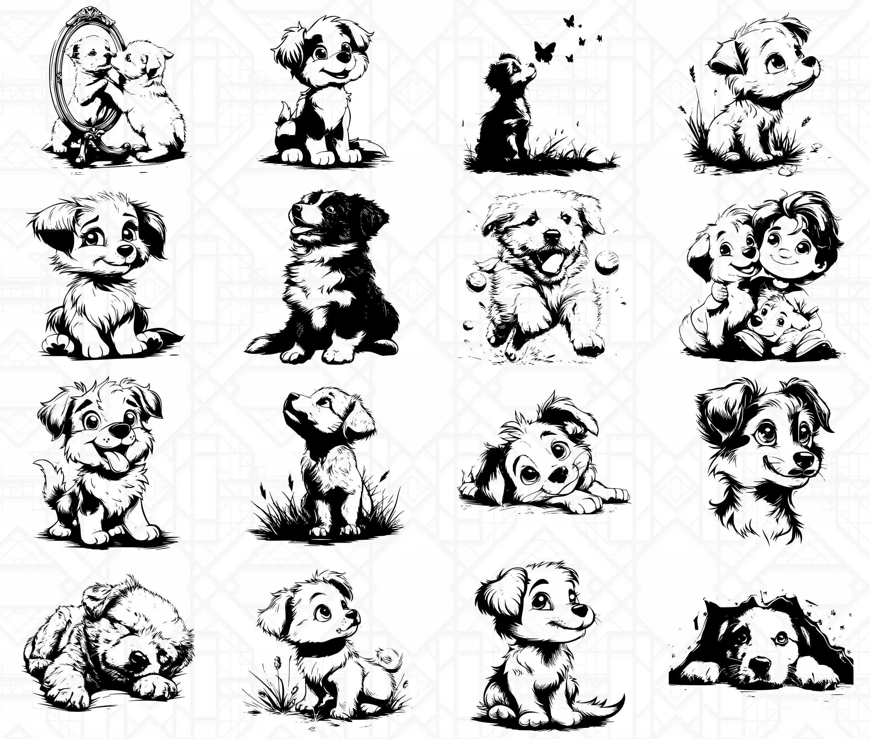 Puppy Playtime SVG Bundle - Image 2