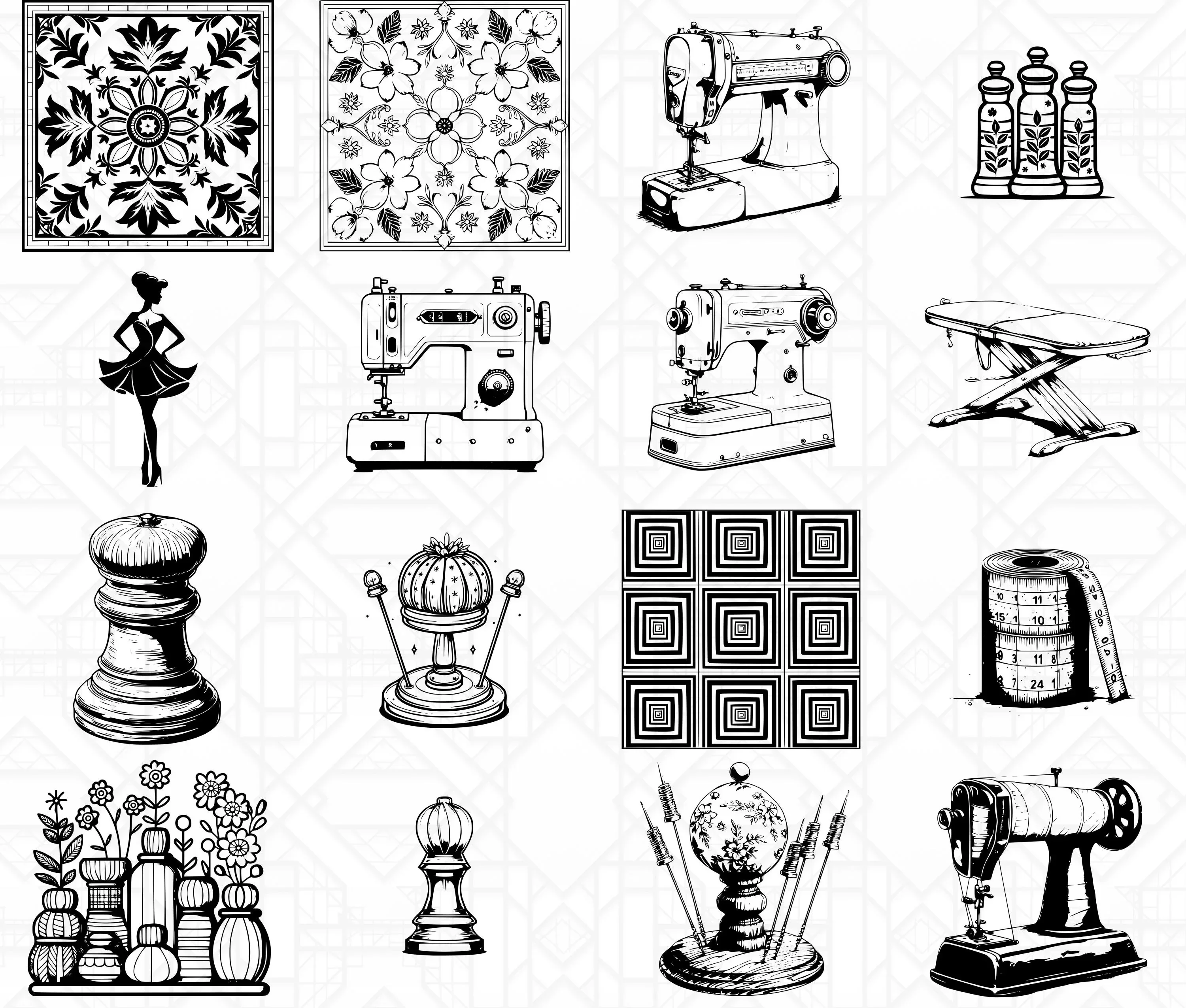 Quilting And Sewing SVG Bundle - Image 4