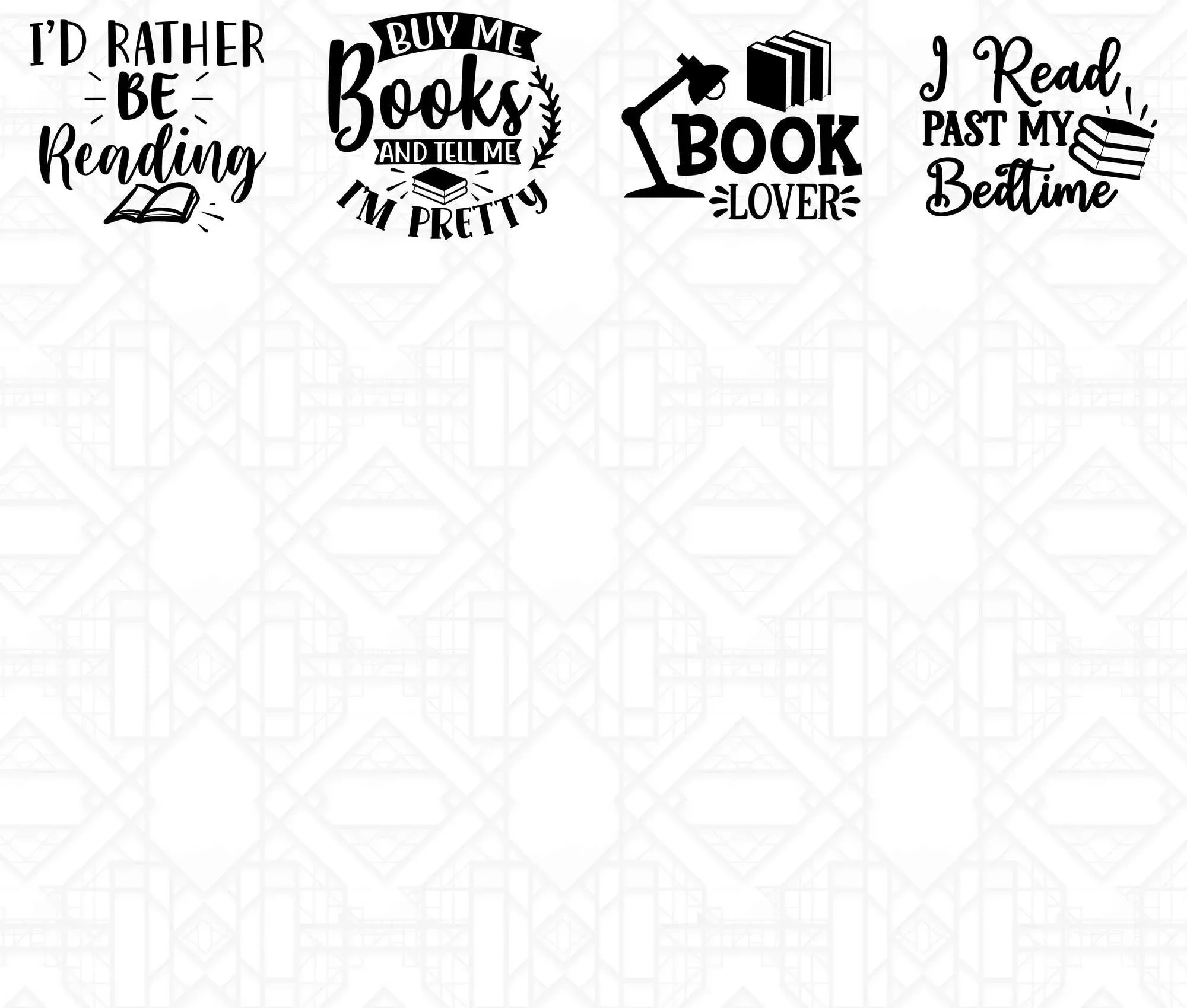 Reading Book SVG - Image 3