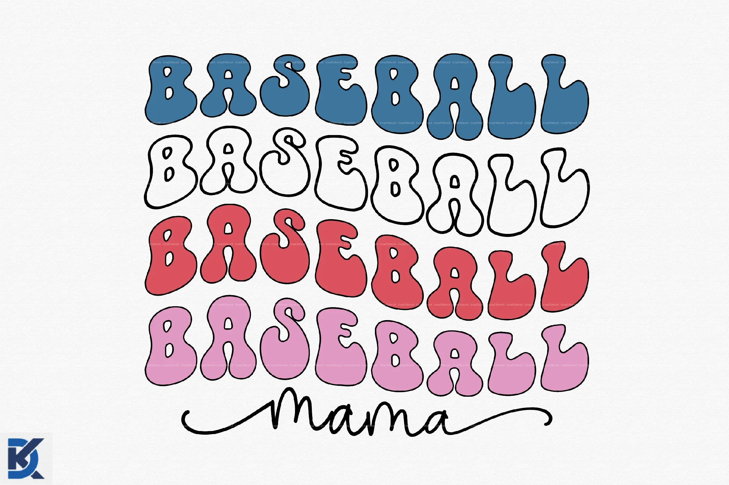 Retro Baseball Design SVG Bundle - Image 10