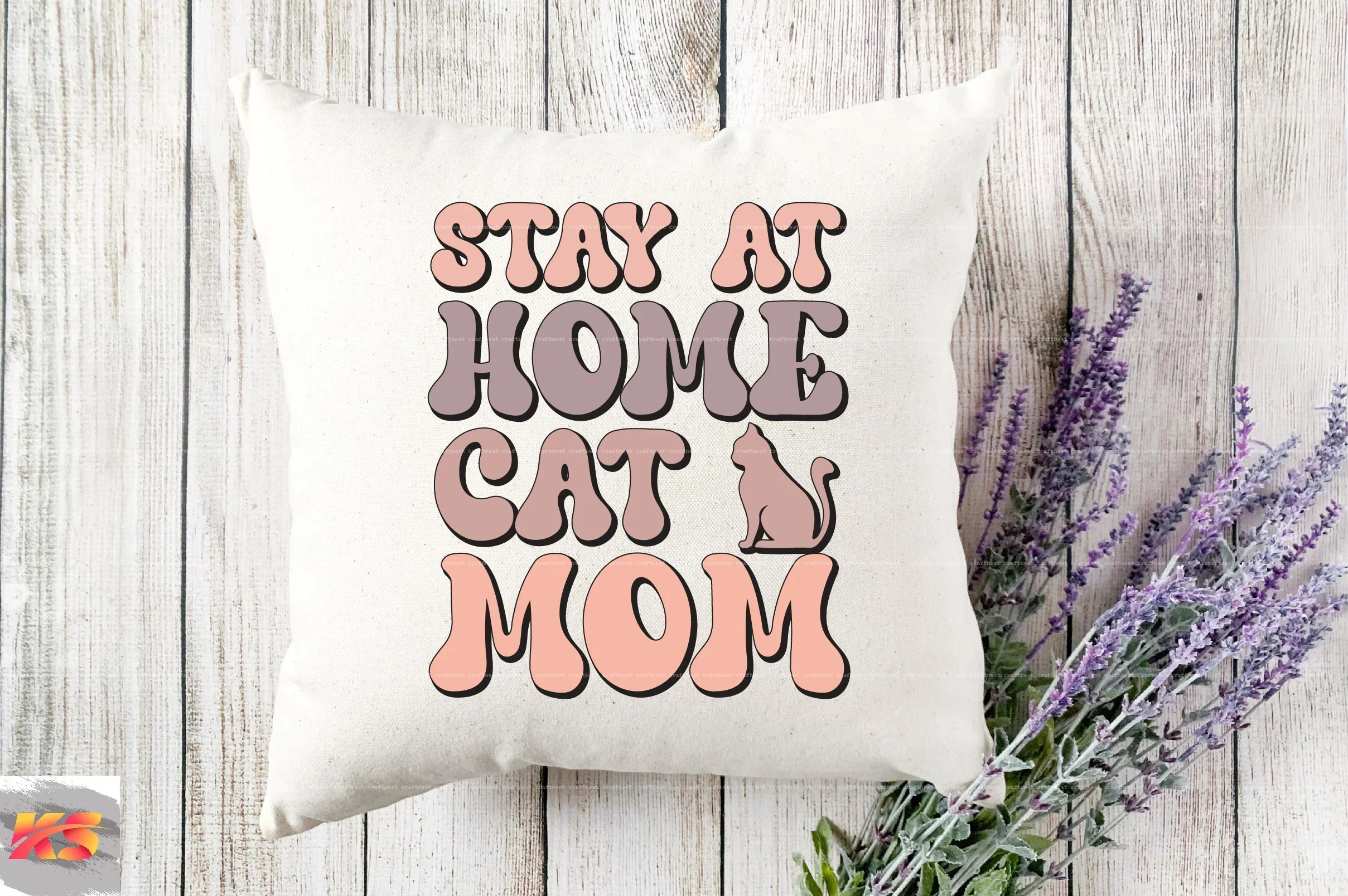 Retro Cat Design SVG Bundle - Image 9