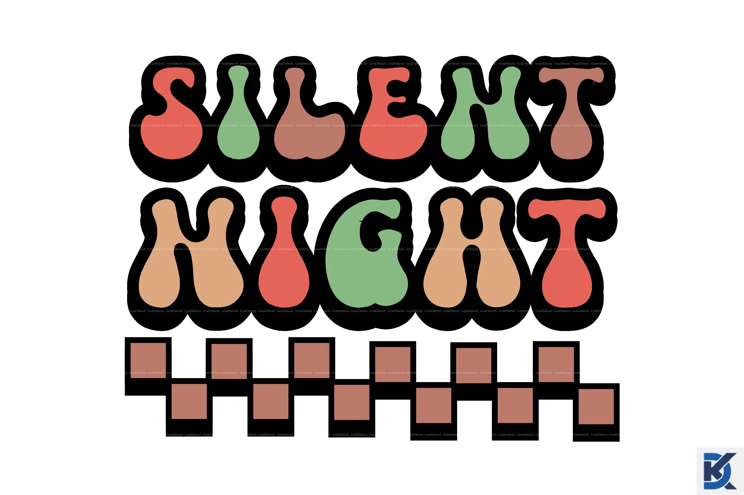 Retro Christmas Design SVG Bundle - Image 19