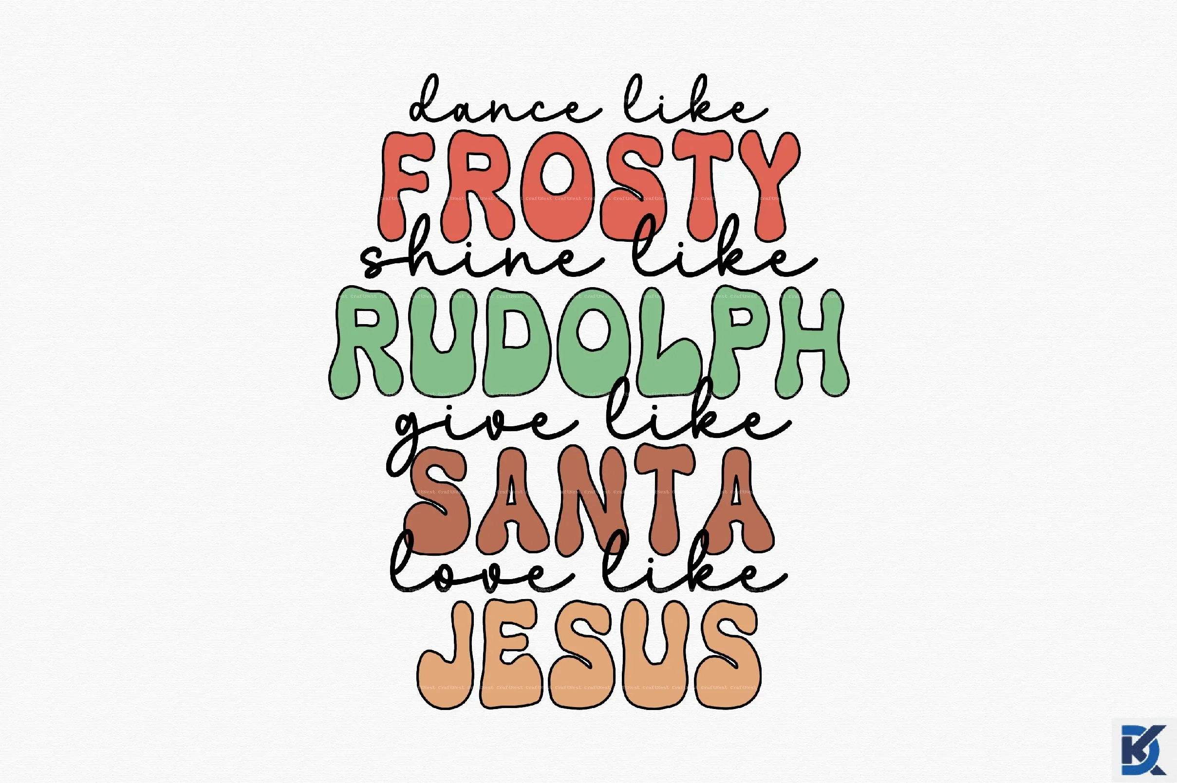 Retro Christmas Design SVG Bundle - Image 12