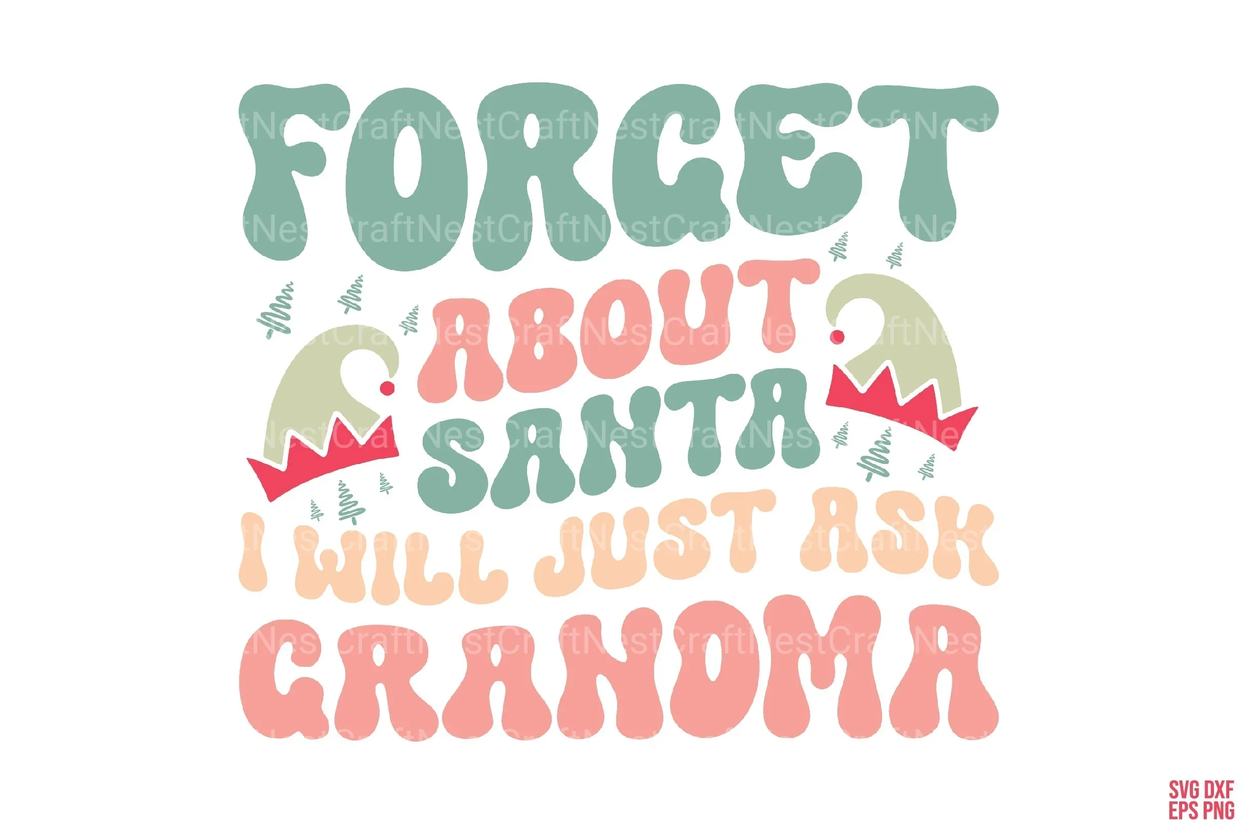 Retro Christmas Quotes Bundle - Image 10