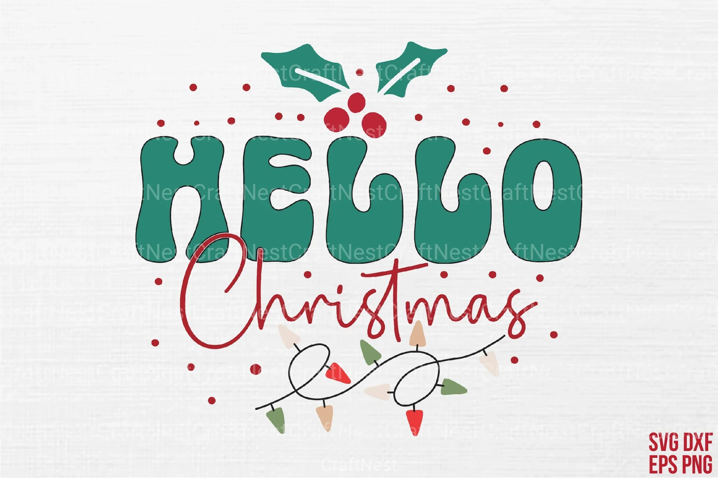 Retro Christmas SVG Bundle - Image 10