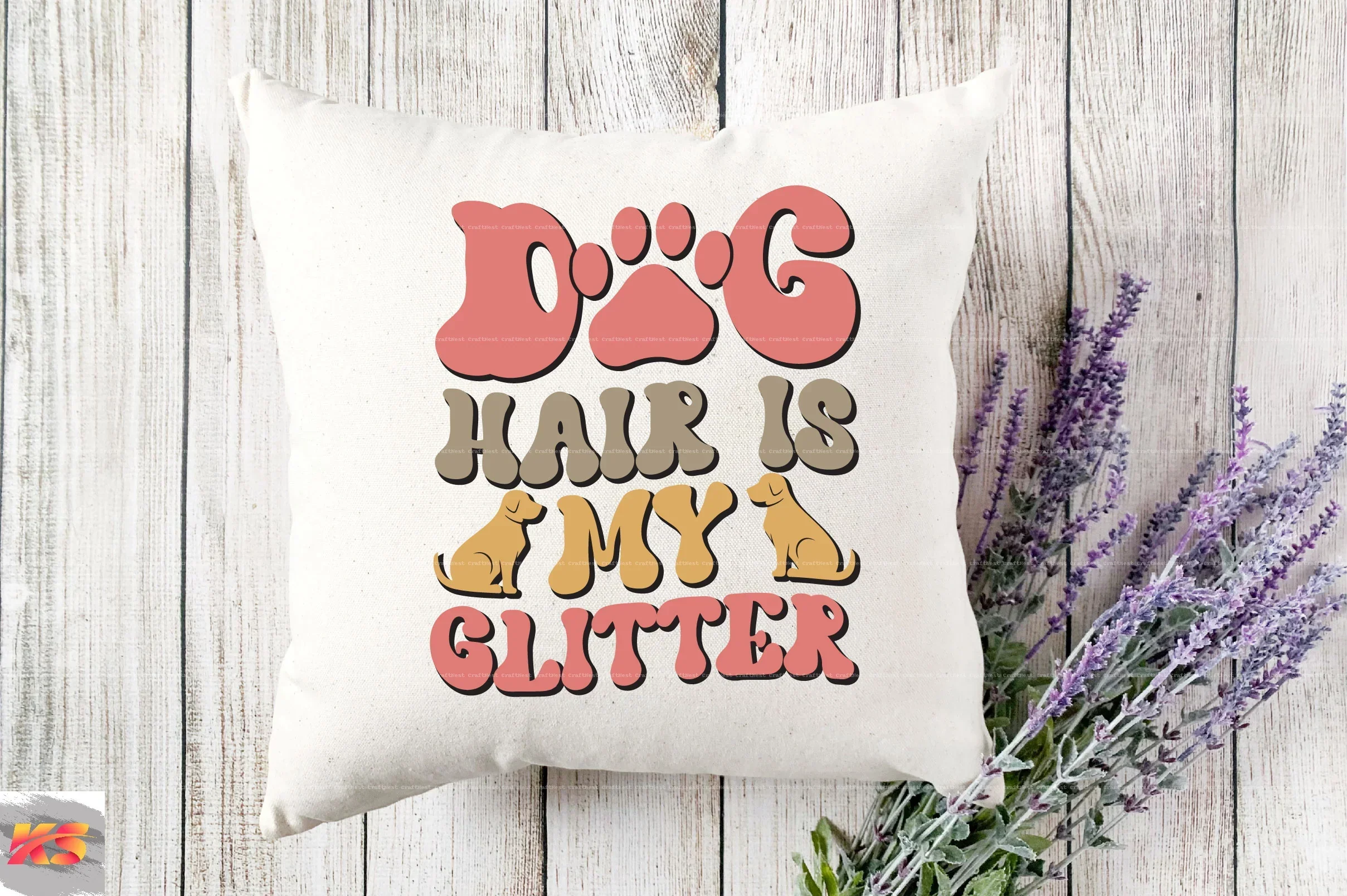 Retro Dog Design SVG Bundle - Image 12