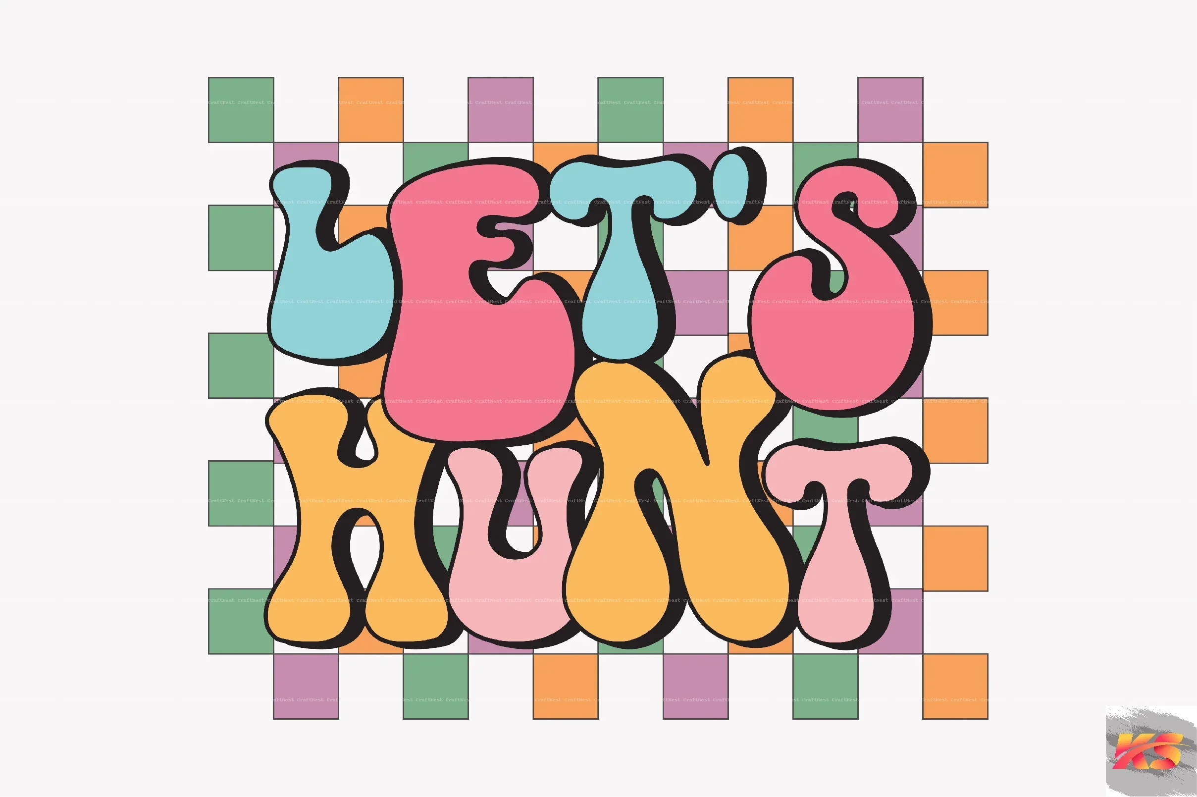 Retro Easter Design SVG Bundle - Image 15