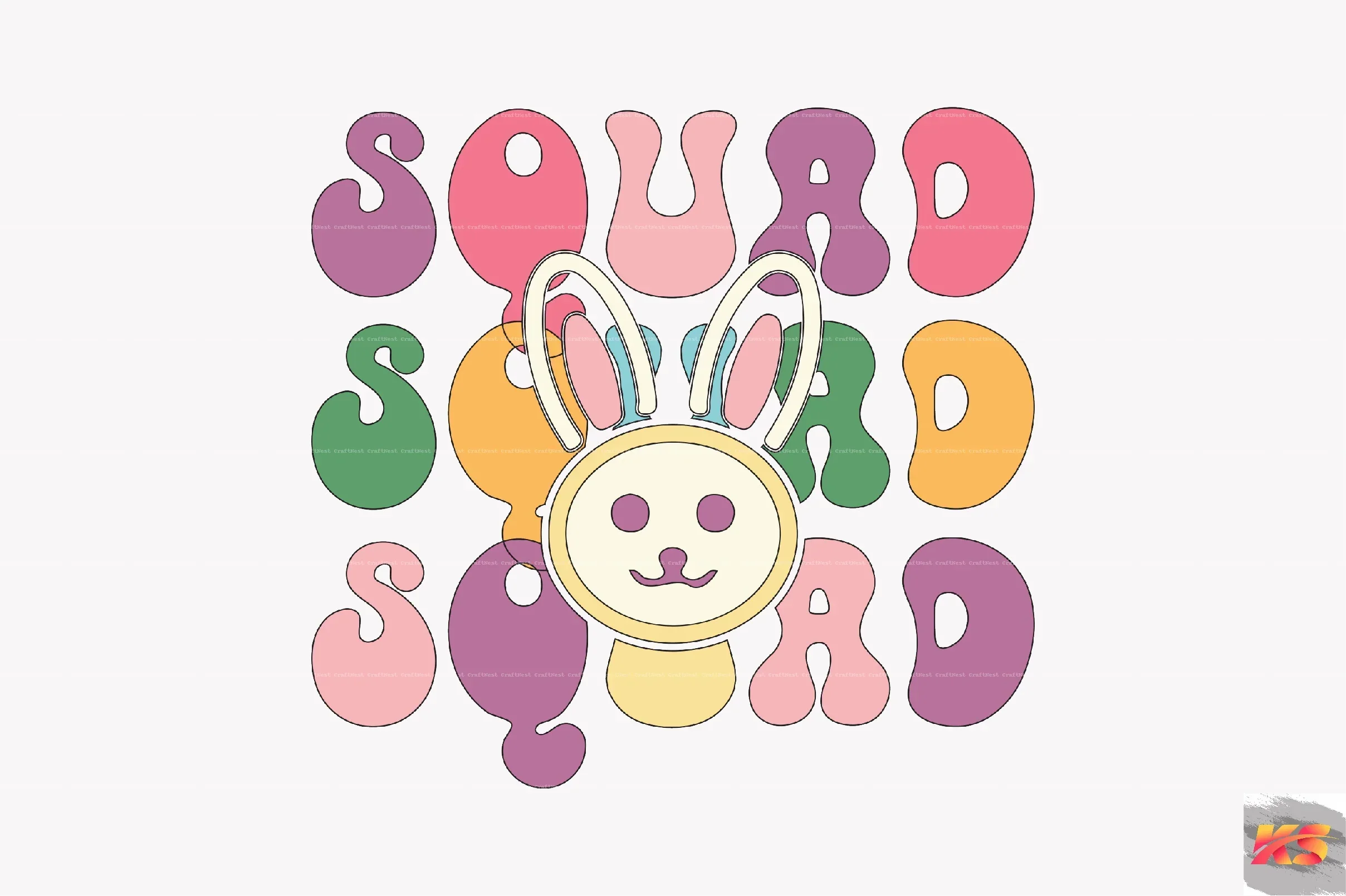 Retro Easter Design SVG Bundle - Image 16