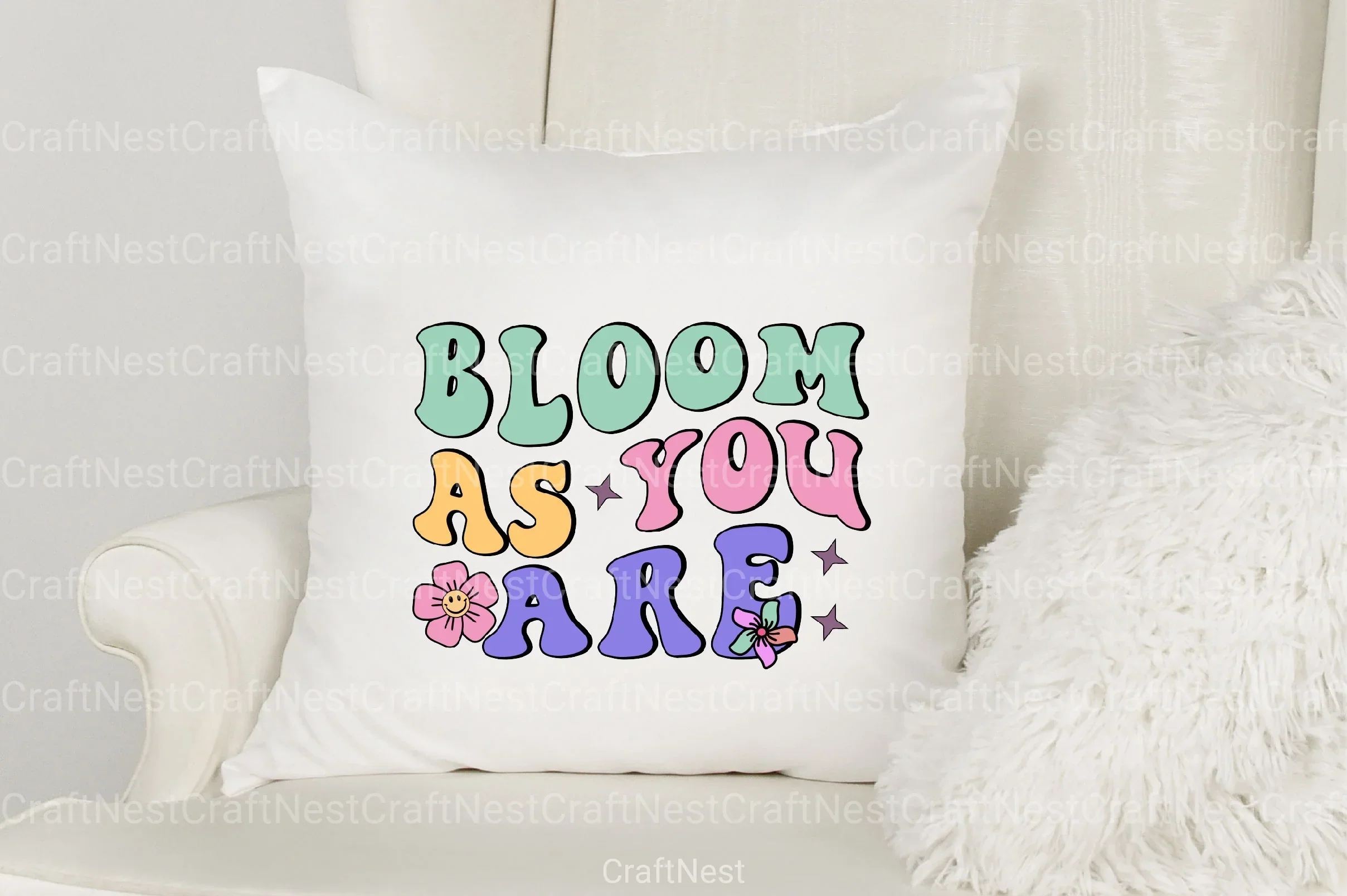 Retro Flower Quotes Bundle - Image 6