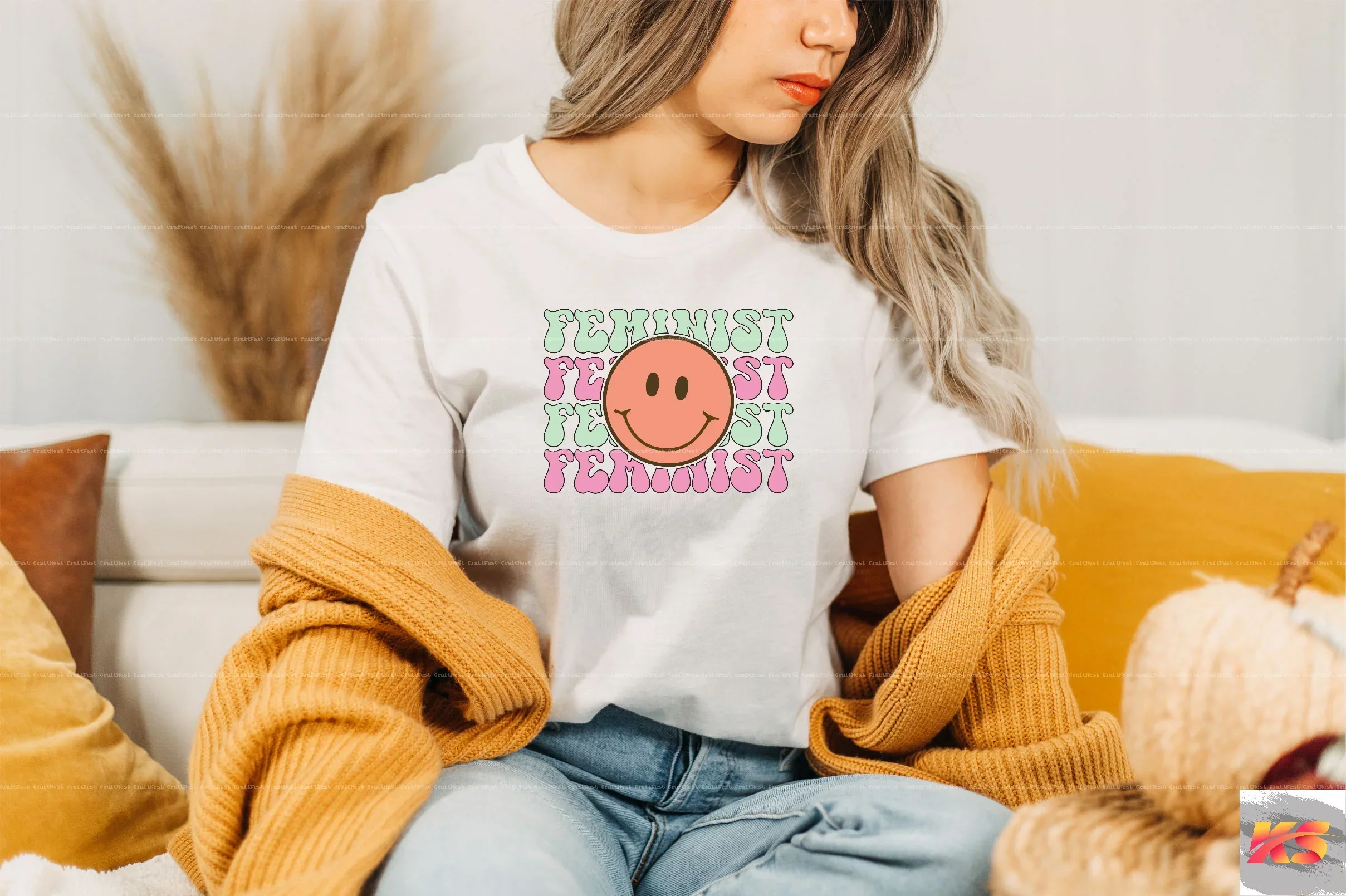 Retro Girl Power Quote SVG Bundle - Image 8