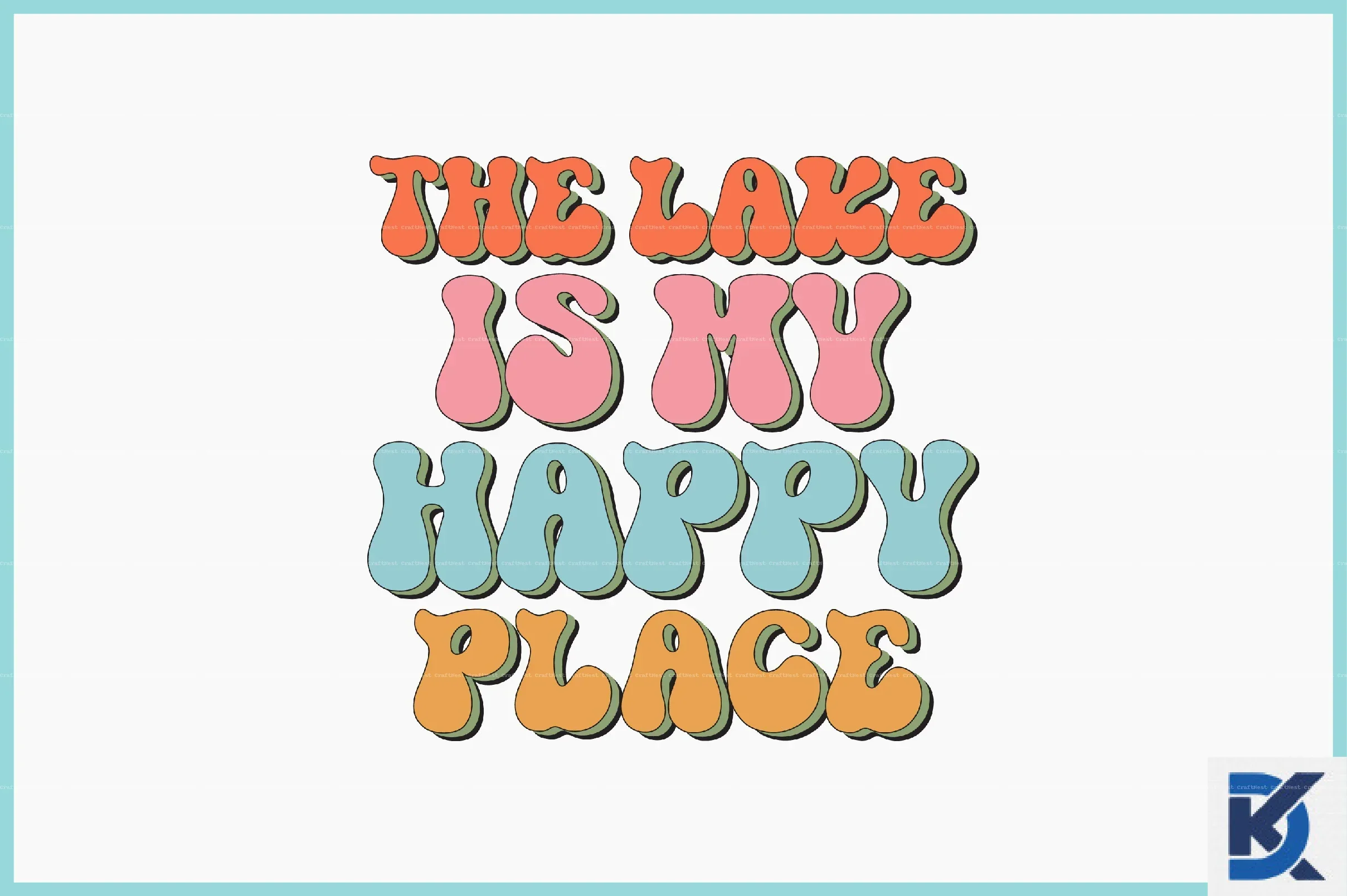 Retro Lake SVG Bundle - Image 16